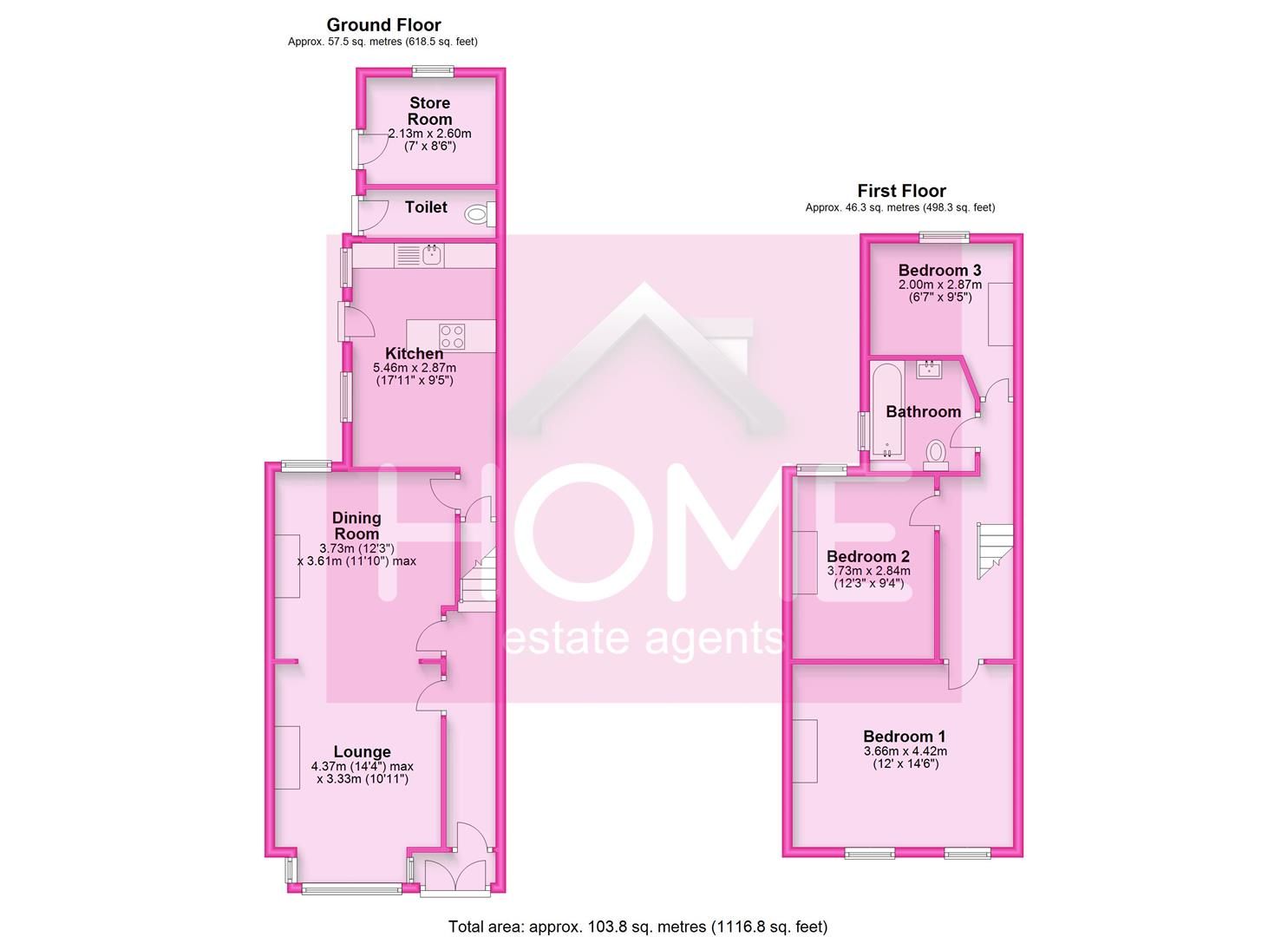 3 bed terraced house for sale in Gorse Street, Stretford, Manchester