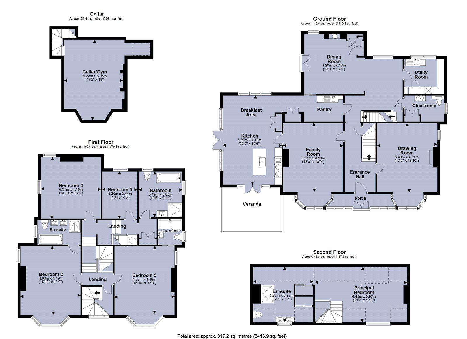 5 bed detached house for sale in Chester Road, Gresford, Wrexham LL12