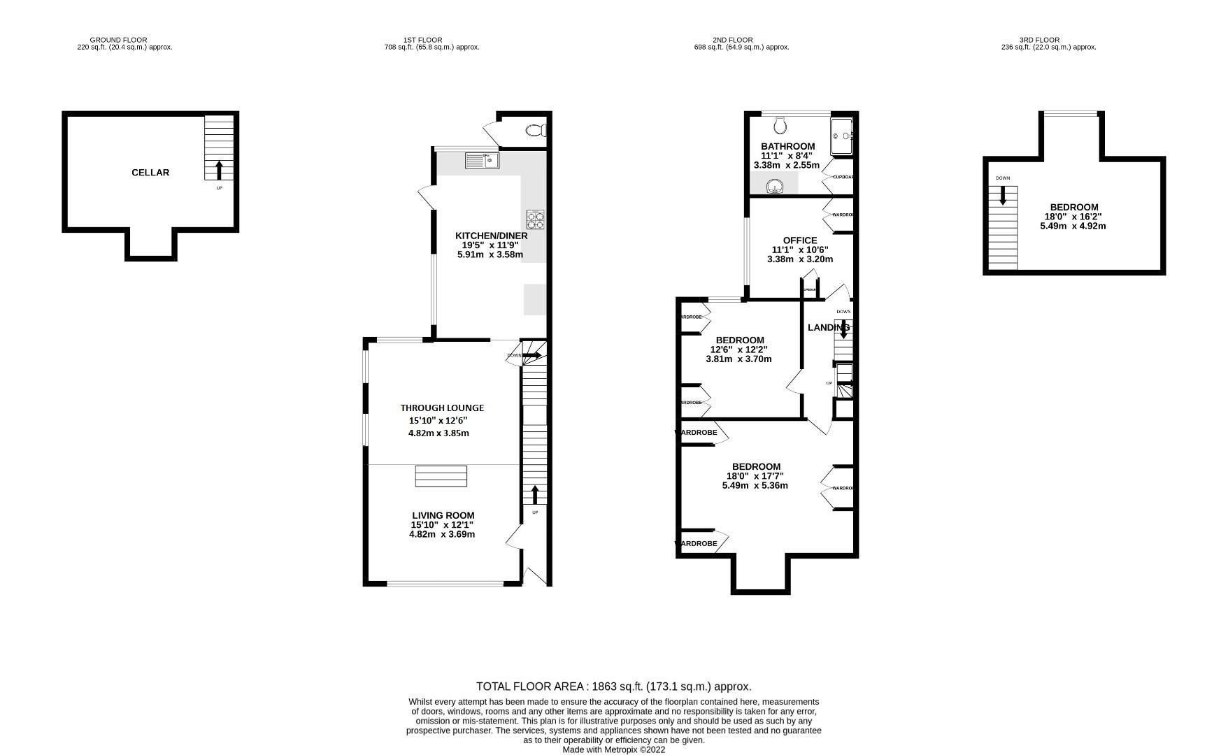 3 bed end terrace house for sale in Springhead Road, Northfleet