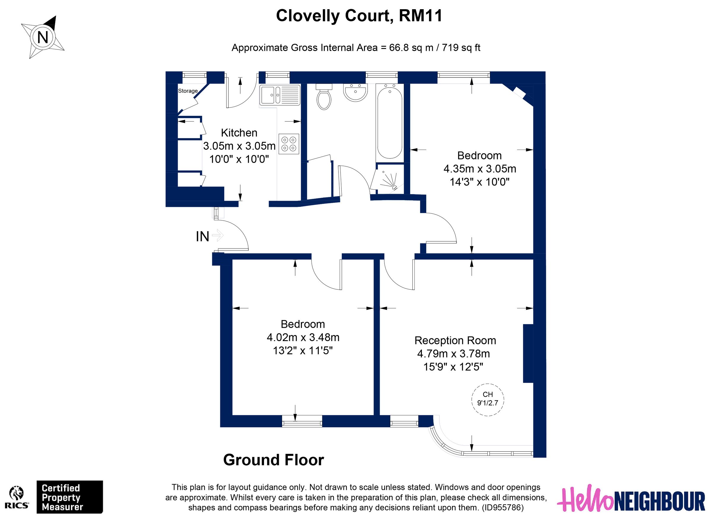 2 bed flat to rent in Upminster Road RM11, Essex, Zoopla