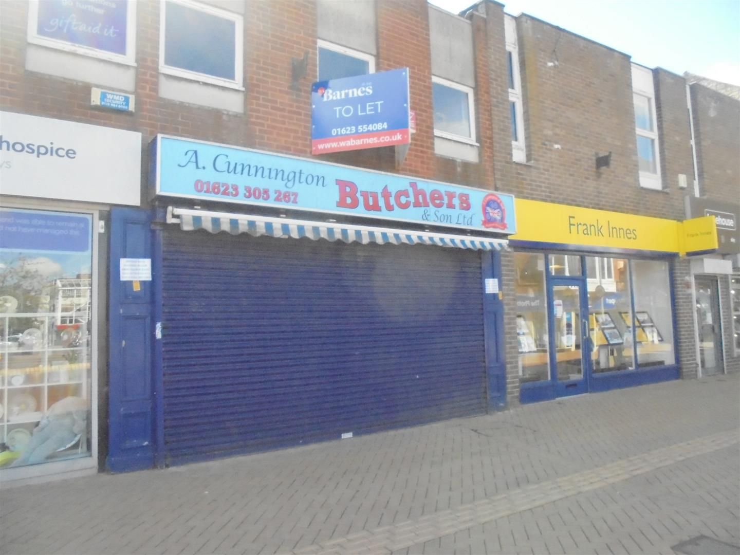 Retail premises to let in 46 Low Street, SuttonInAshfield, Notts NG17