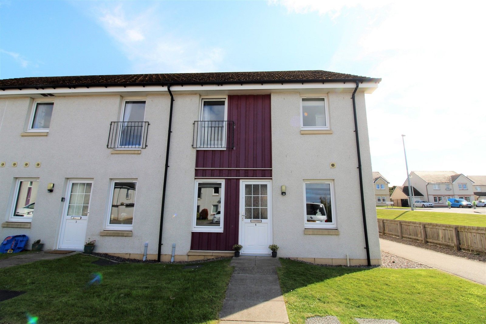 2 bed end terrace house for sale in 1 Larchwood Drive, Milton Of Leys