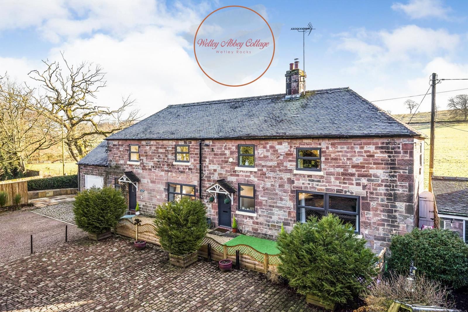 4 bed detached house for sale in Abbey Road, Wetley Rocks, StokeOn