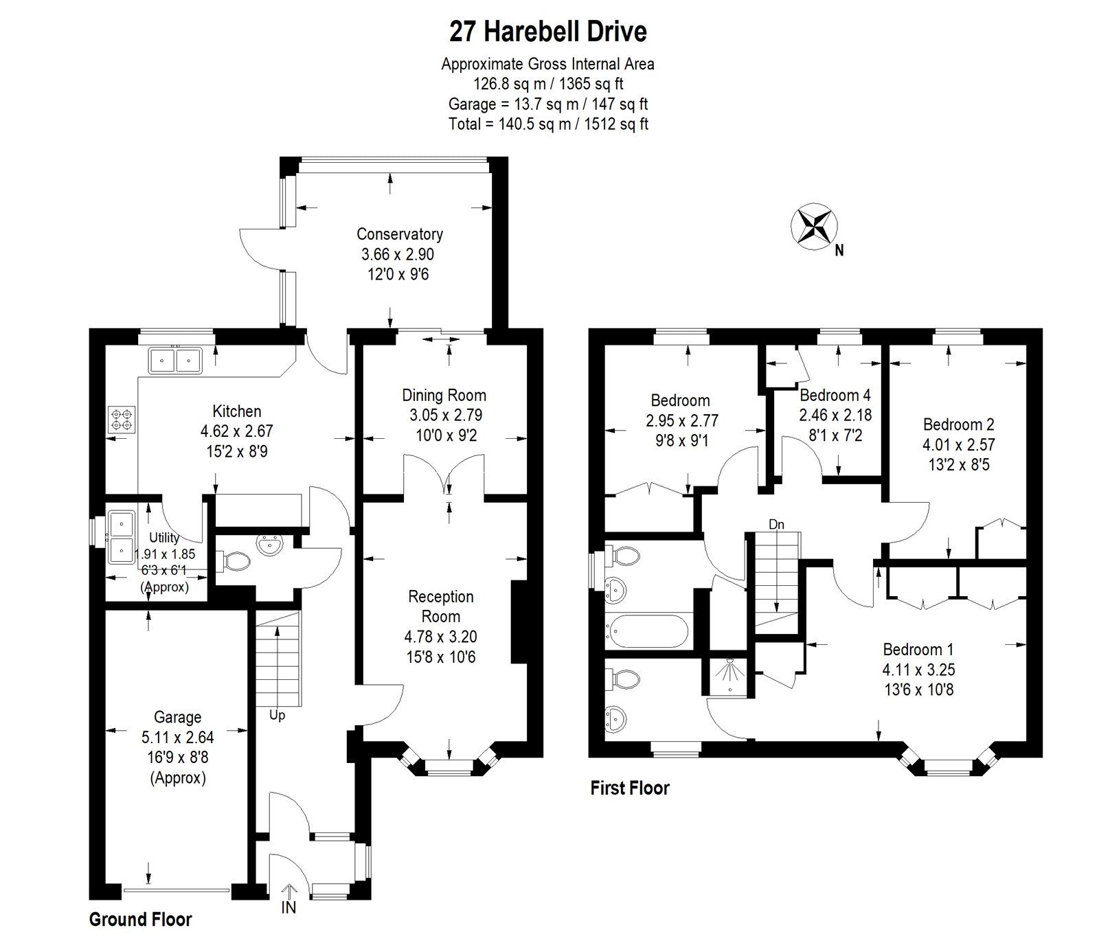 4 bed detached house for sale in Harebell Drive, Thatcham, Berkshire