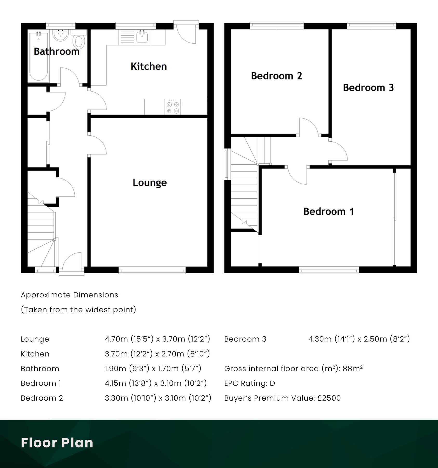 3 bed property for sale in Graham Road, Killearn, Stirlingshire G63
