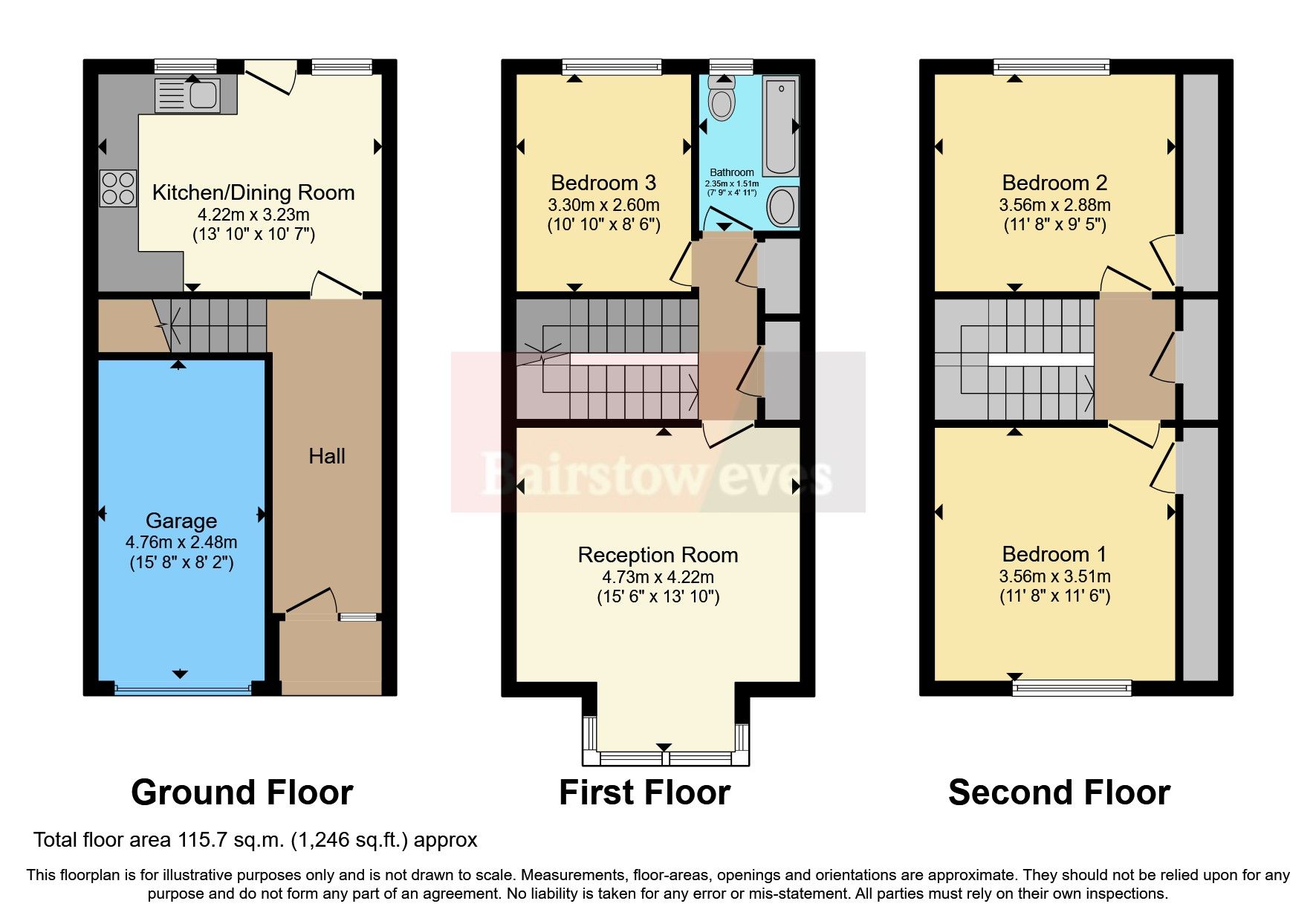 3 bed terraced house for sale in Atkinson Road, Custom House, London