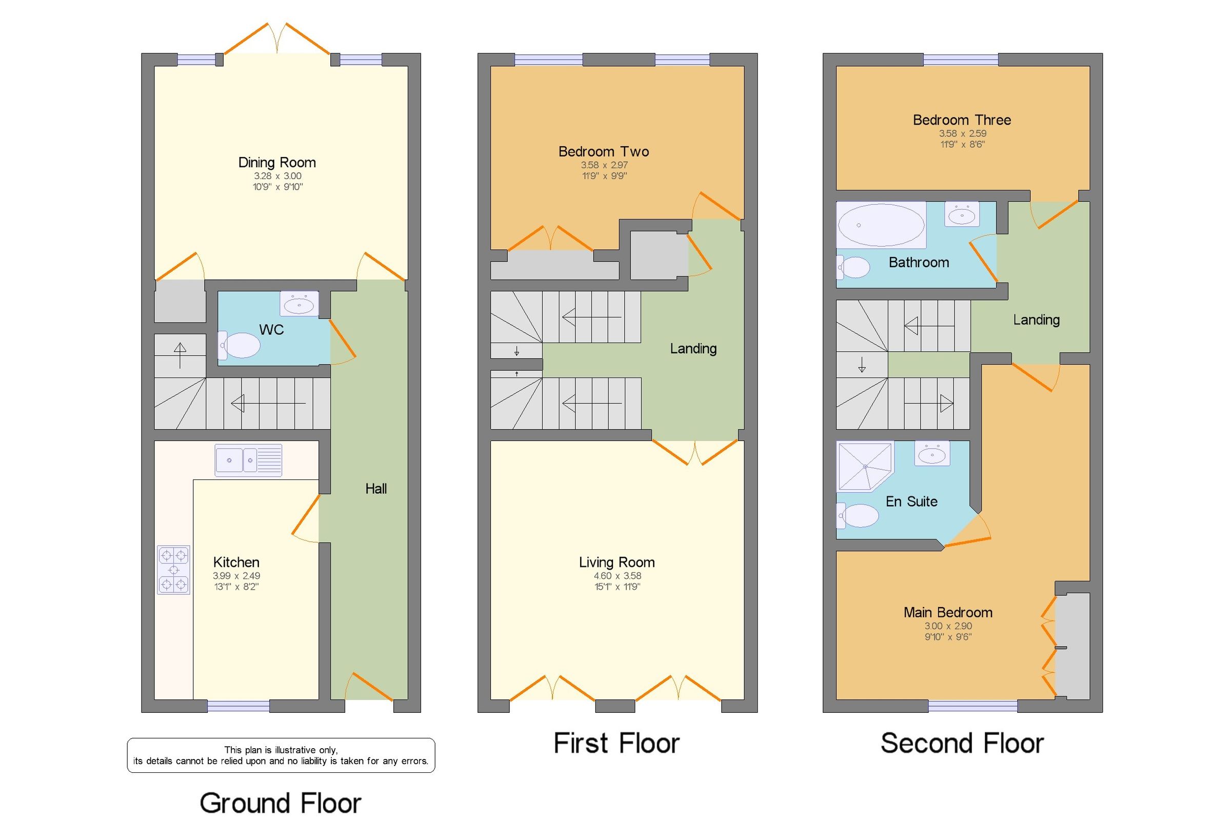 3 bed terraced house for sale in Galleon Way, Upnor, Rochester, Kent