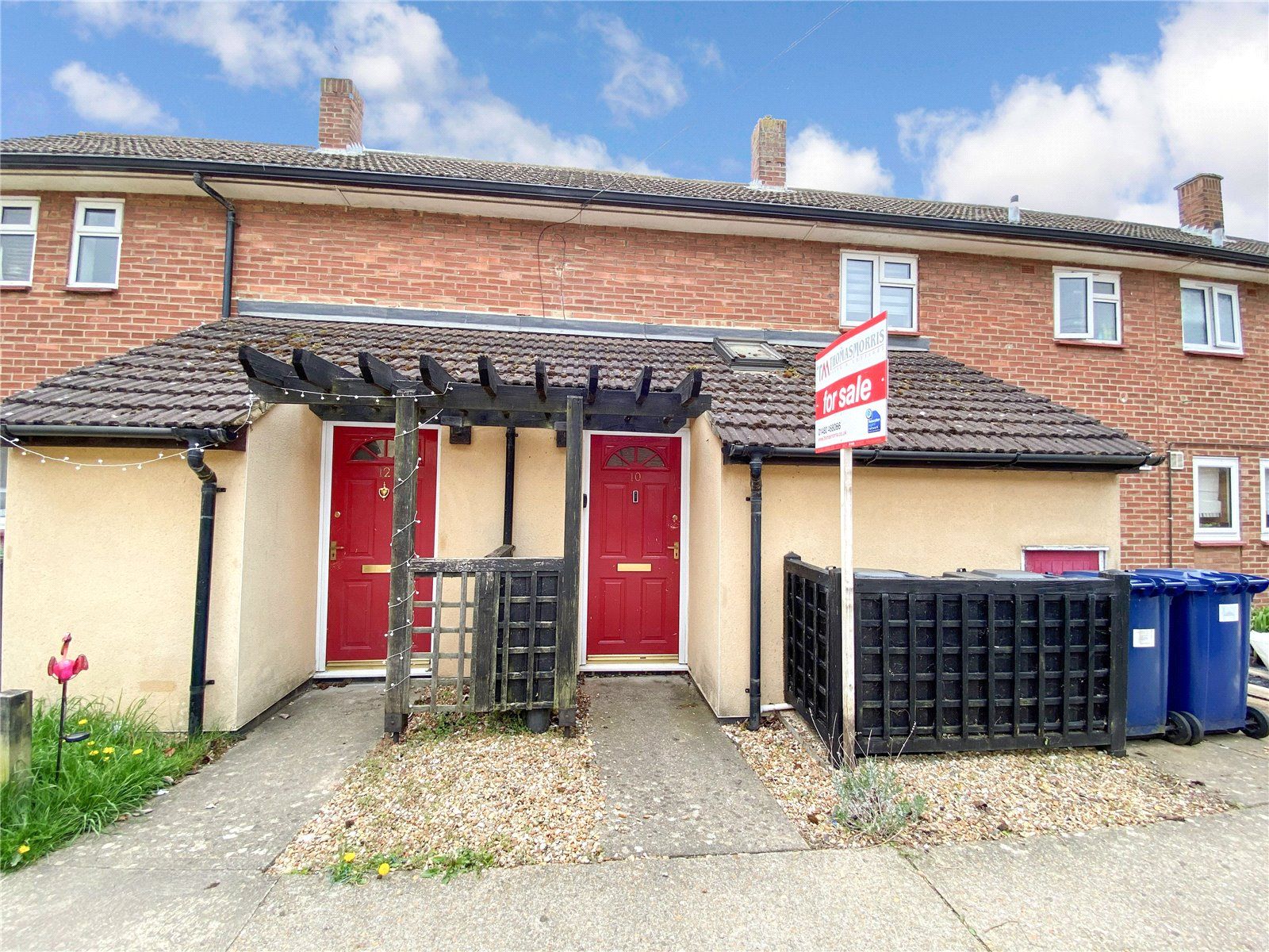 2 bed terraced house for sale in Norfolk Road, Wyton, Huntingdon PE28