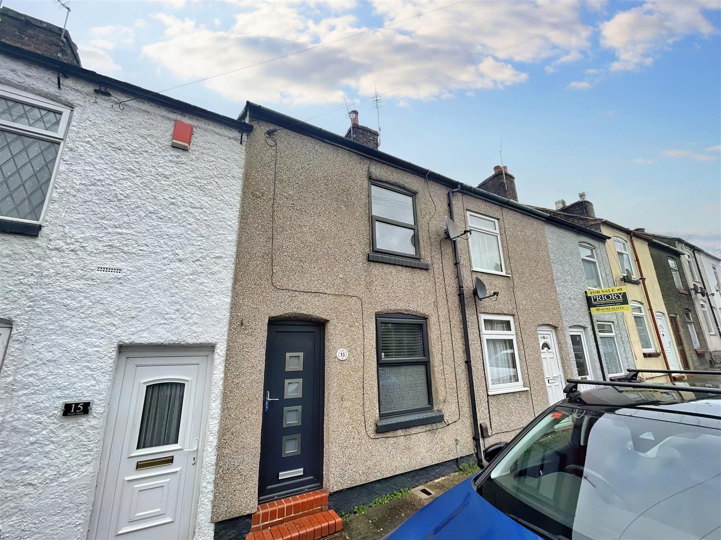 2 bed terraced house for sale in South Street, Ball Green, StokeOn