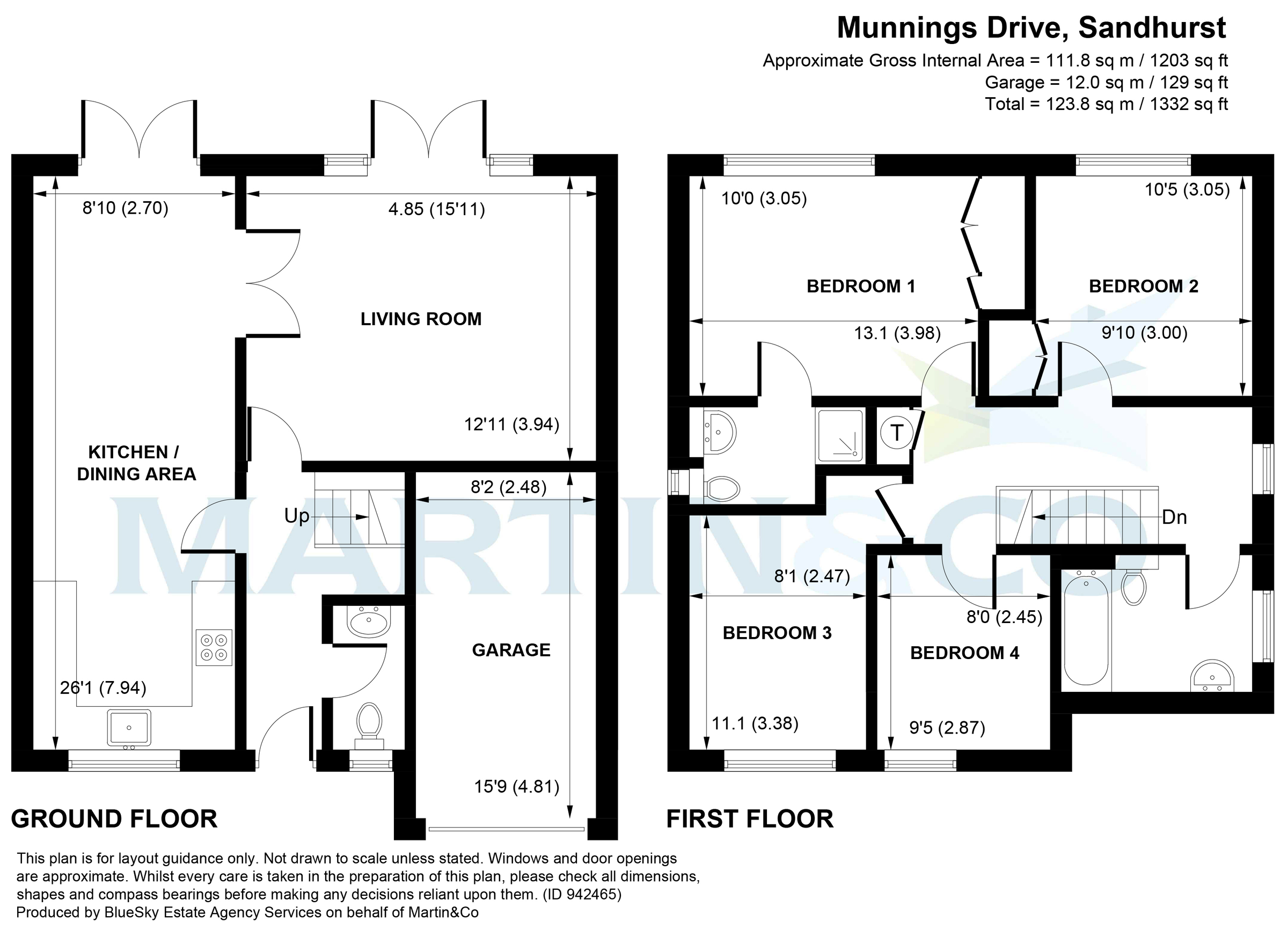 4 bed detached house for sale in Munnings Drive, College Town