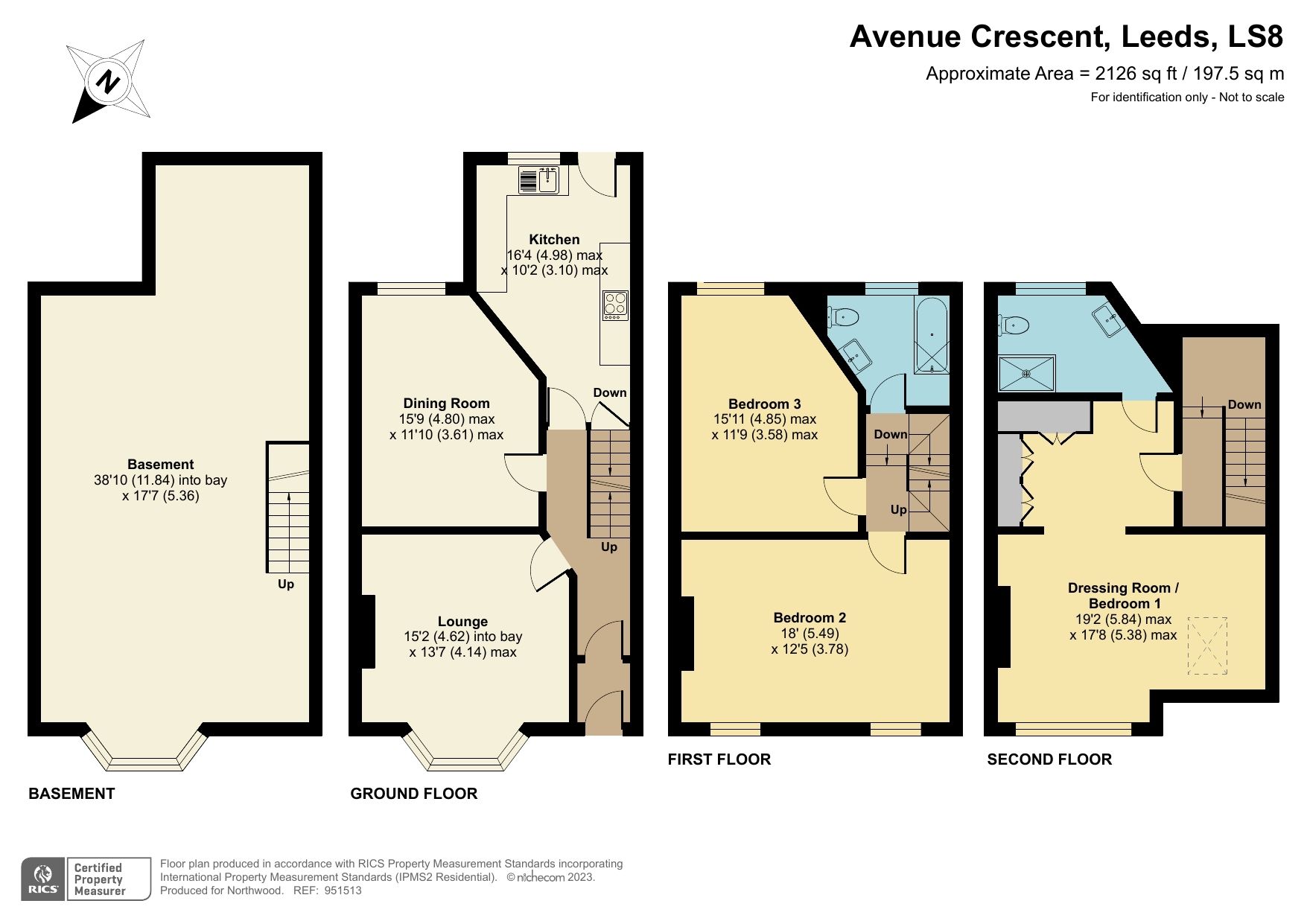 3 bed terraced house for sale in Avenue Crescent, Potternewton, Leeds LS8 Zoopla