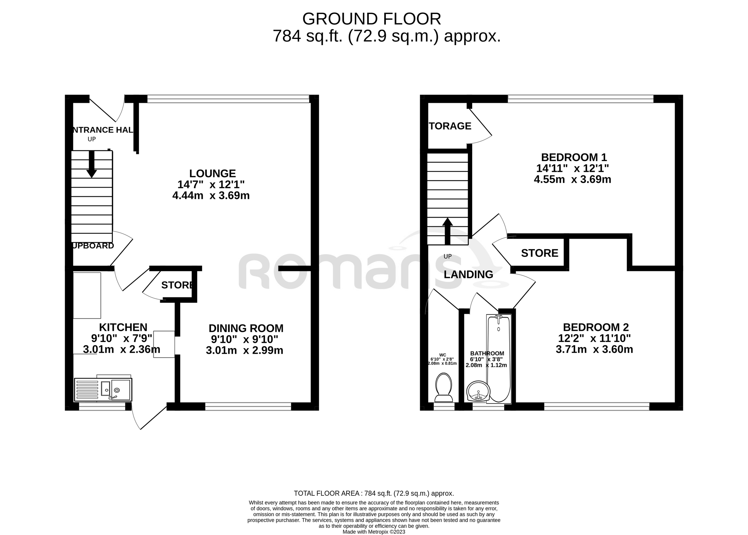 2 bed terraced house for sale in Montrose Avenue, Datchet, Slough SL3