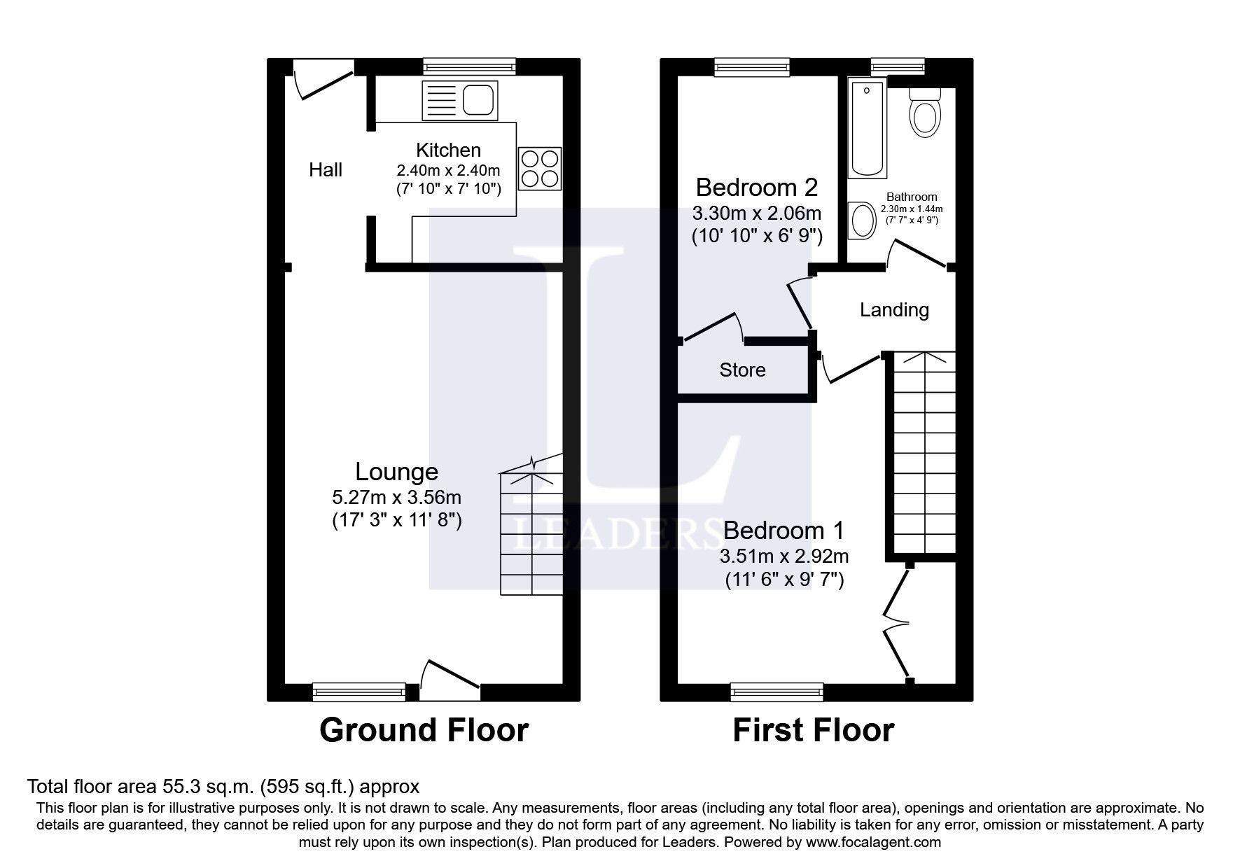 2 bed terraced house to rent in Churchwood Drive, Tangmere, Chichester