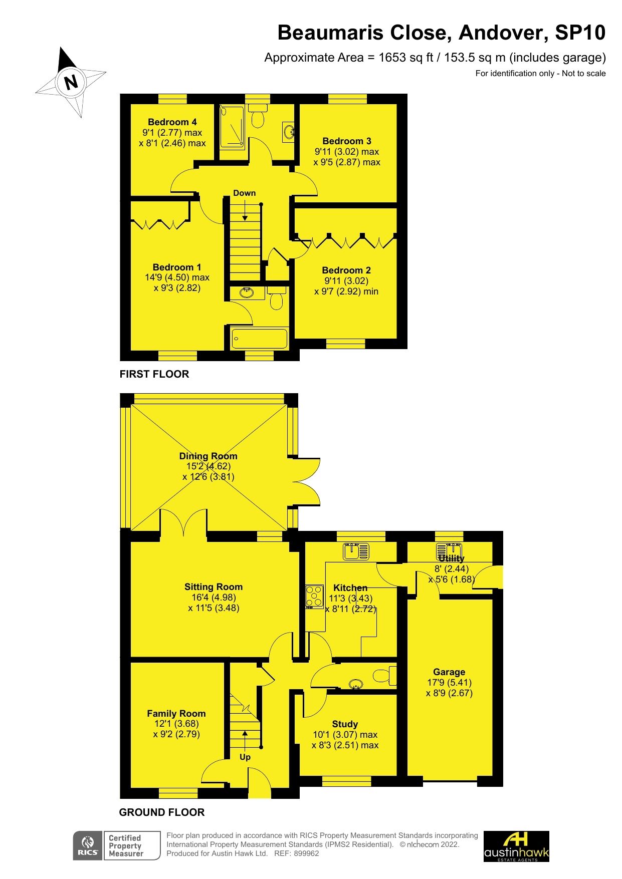 4 bed detached house for sale in Beaumaris Close, Andover SP10 Zoopla