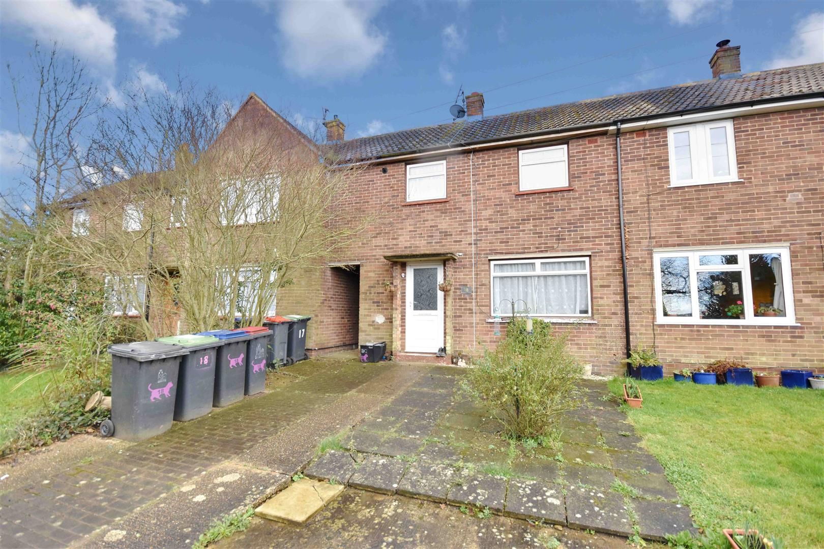 2 bed terraced house for sale in Pomfret Road, Chartham, Canterbury CT4