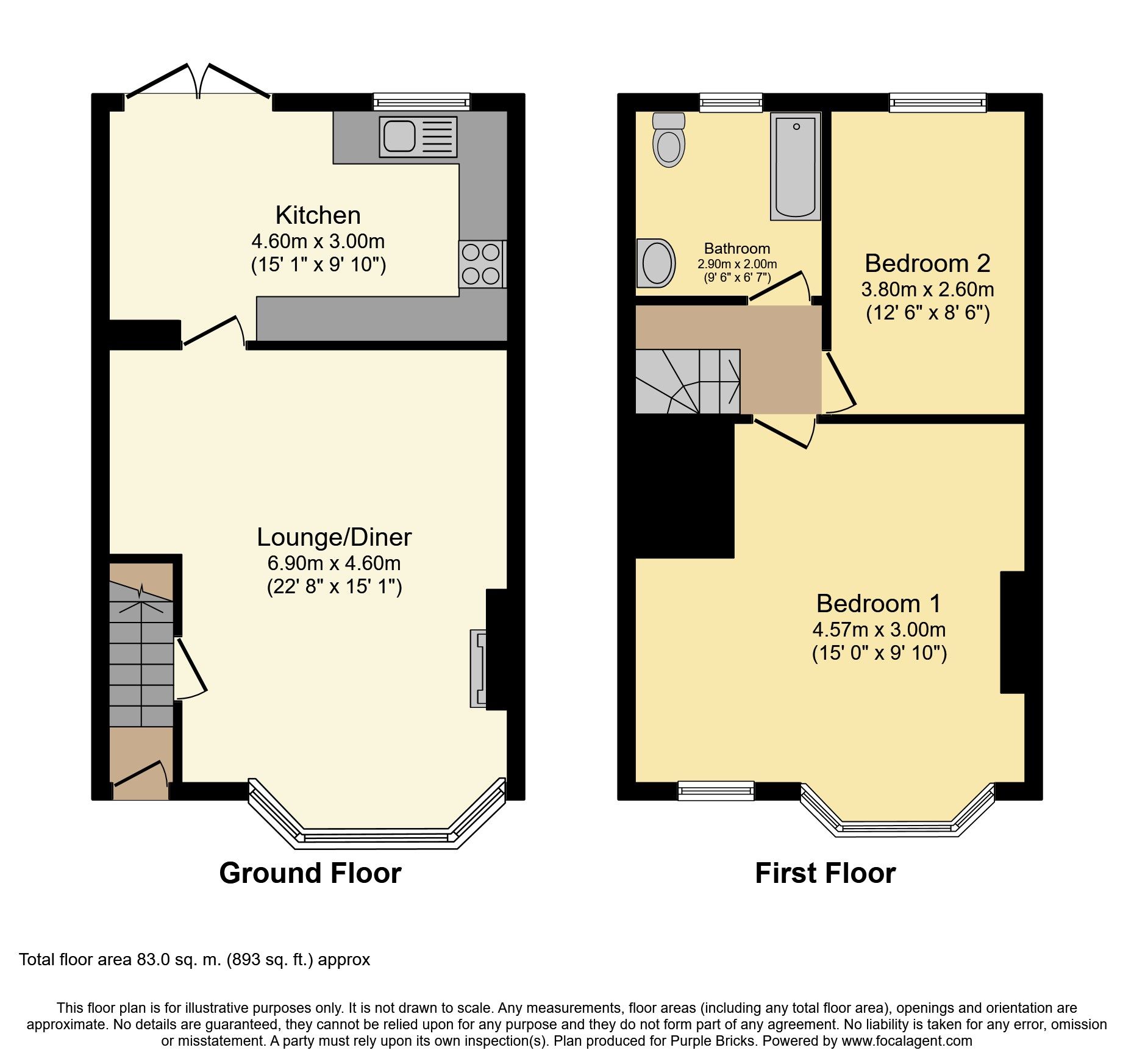 2 bed terraced house for sale in Shipman Road, London E16 Zoopla