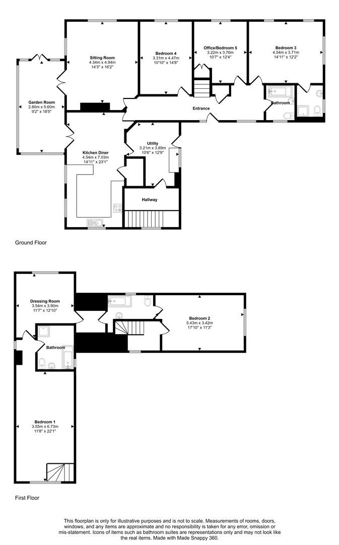 5 bed detached bungalow for sale in Marsh Lane, South Cheriton