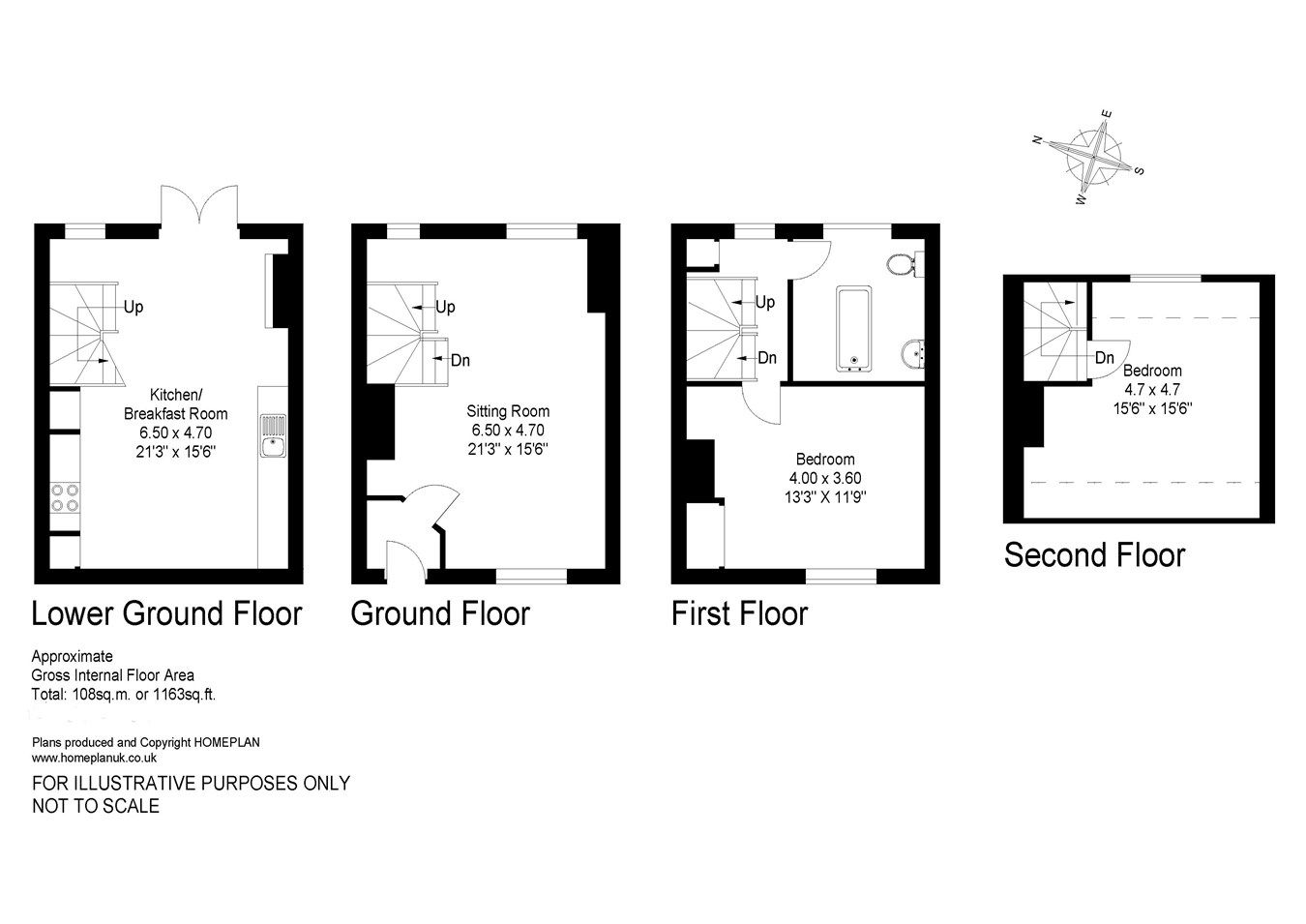 2 bed terraced house for sale in Captains Row, Lymington SO41 Zoopla