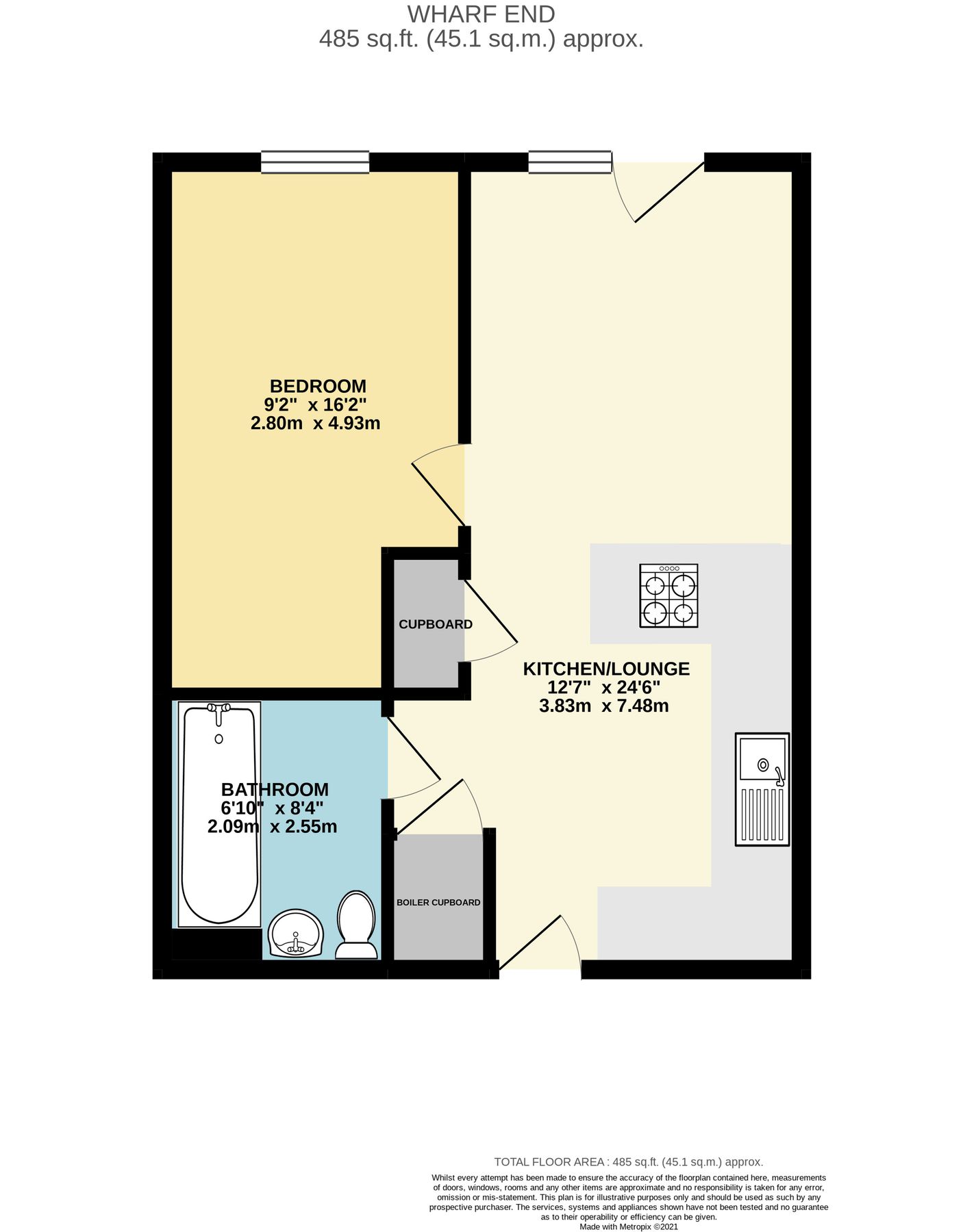 1 bed flat to rent in Wharf End, Trafford Park, Manchester M17 Zoopla