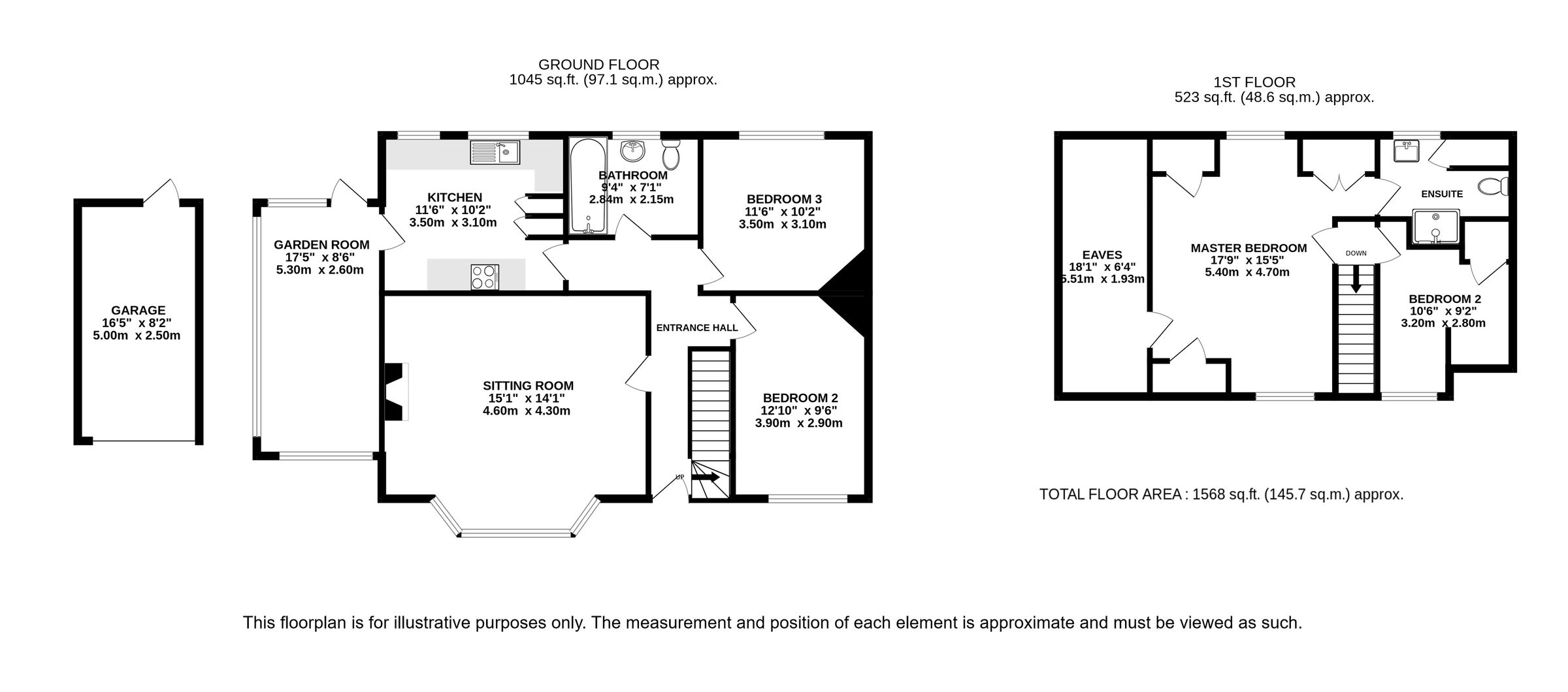 4 bed bungalow for sale in Darrs Lane, Northchurch, Berkhamsted