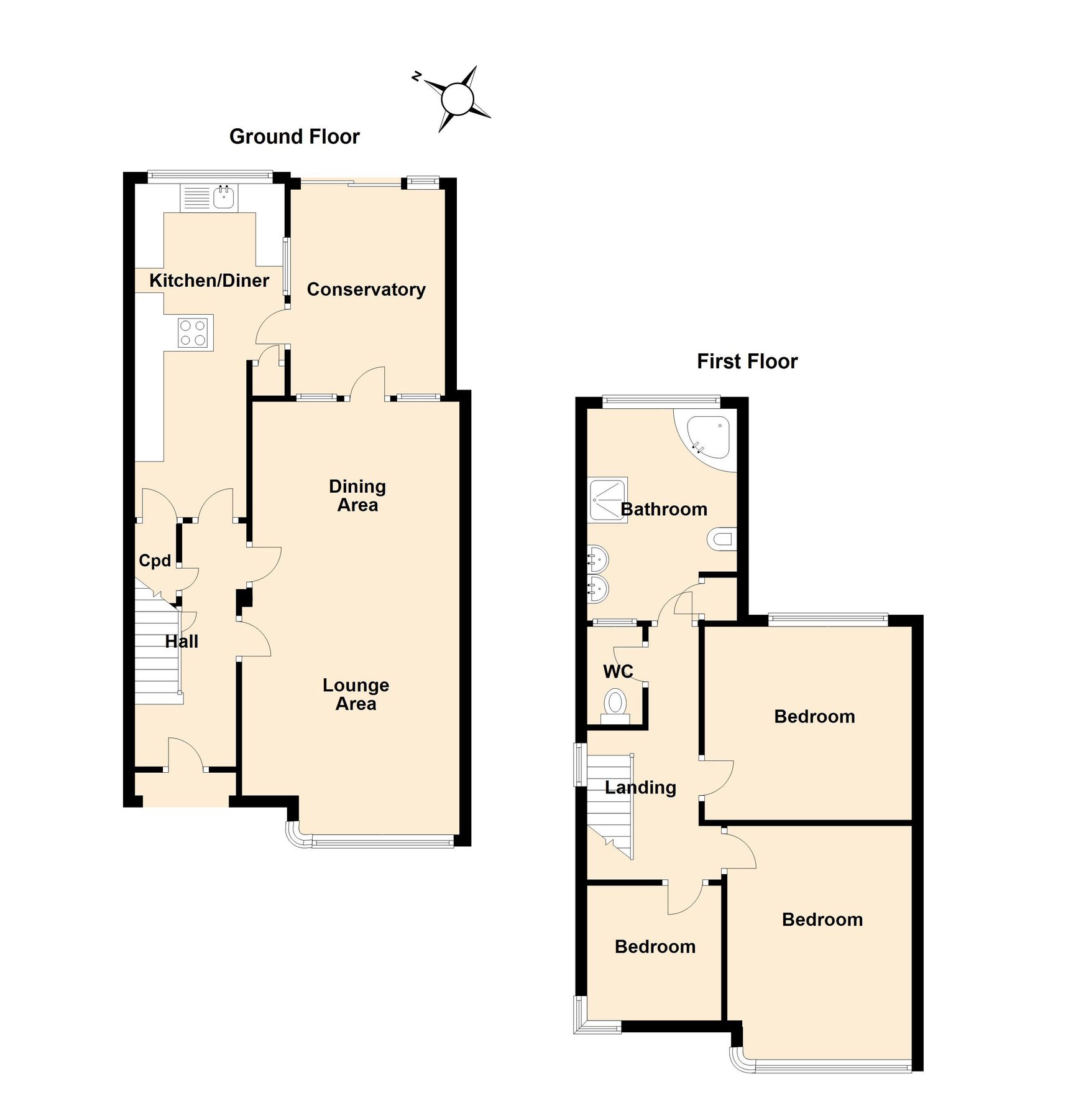 3 Bed Semi detached House For Sale In Byfield Road Coundon Coventry 