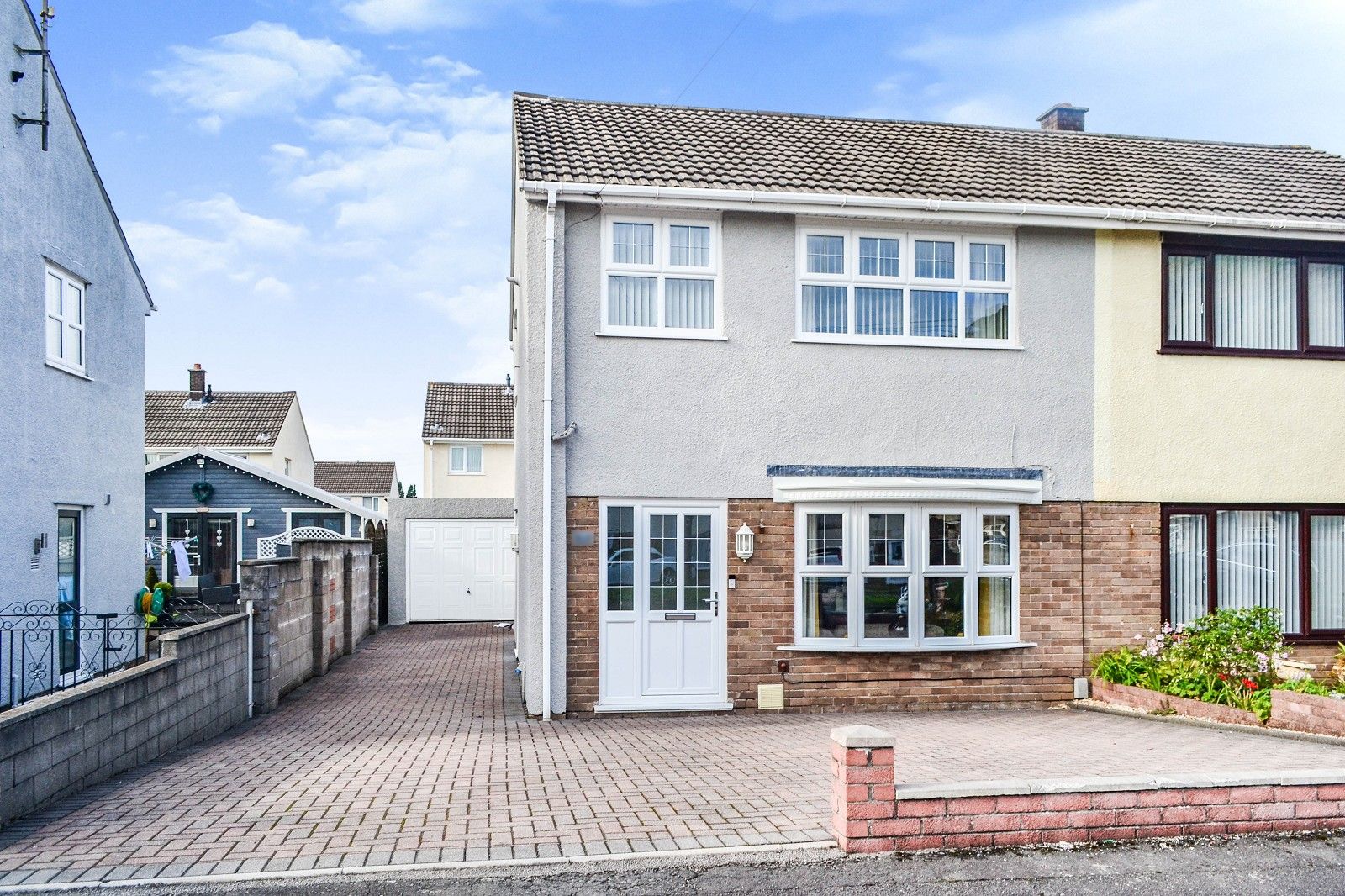 3 bed semidetached house for sale in Heol Y Nant, Baglan, Port Talbot