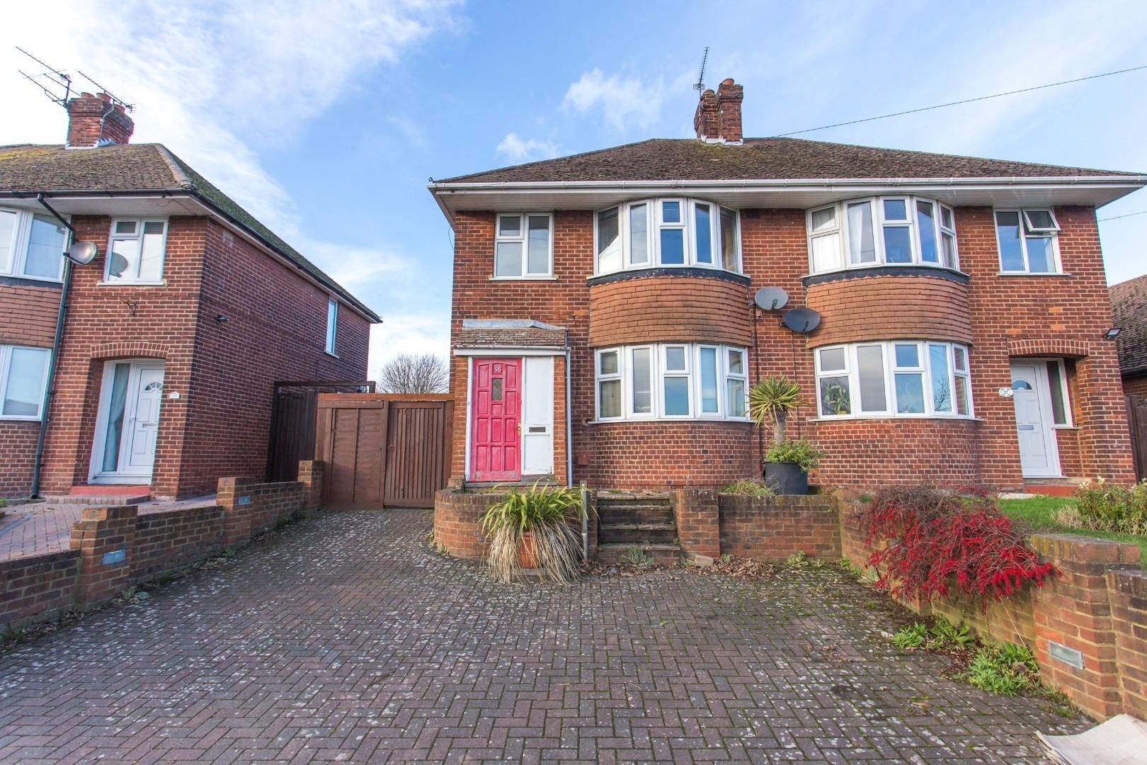 3 bed semidetached house for sale in Broad Oak Road, Canterbury CT2