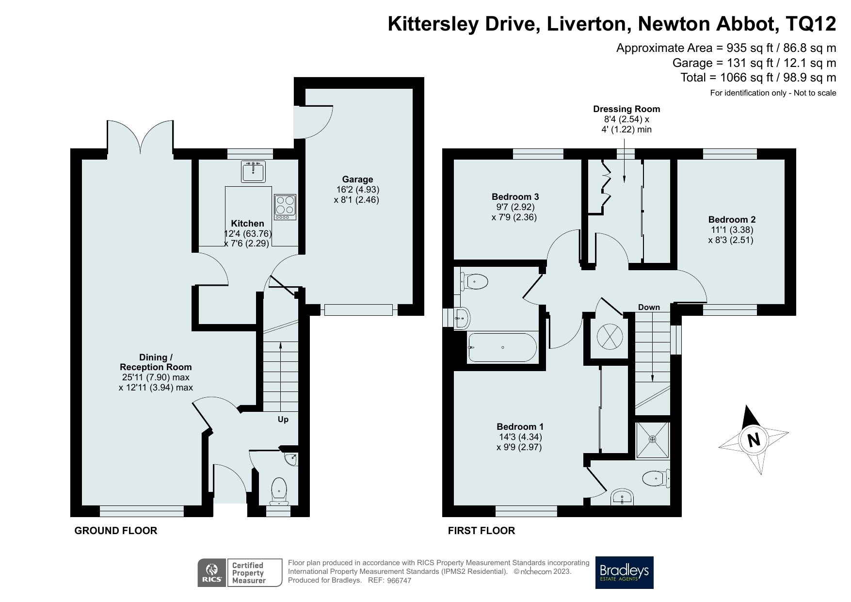 4 bed detached house for sale in Kittersley Drive, Liverton, Newton