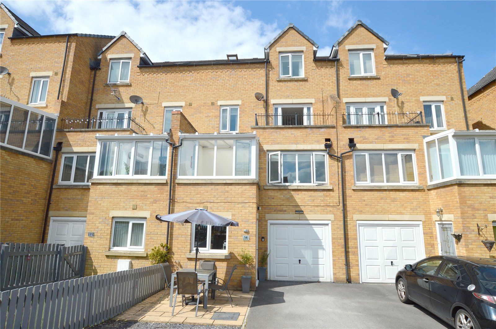 4 bed terraced house for sale in Post Hill Gardens, Pudsey, West