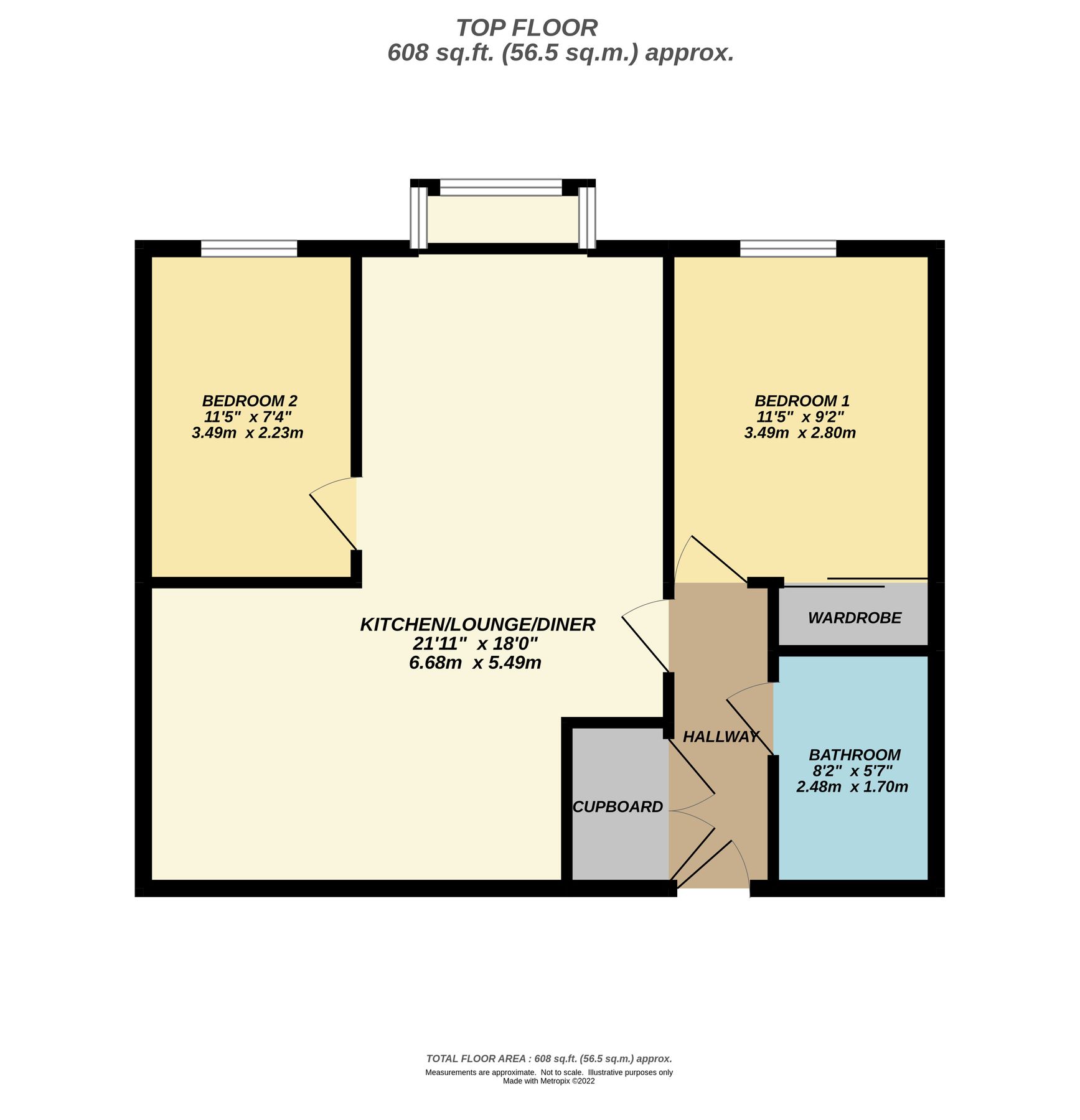 2 bed flat for sale in Kingsley Court, 21 Pincott Road, Bexleyheath