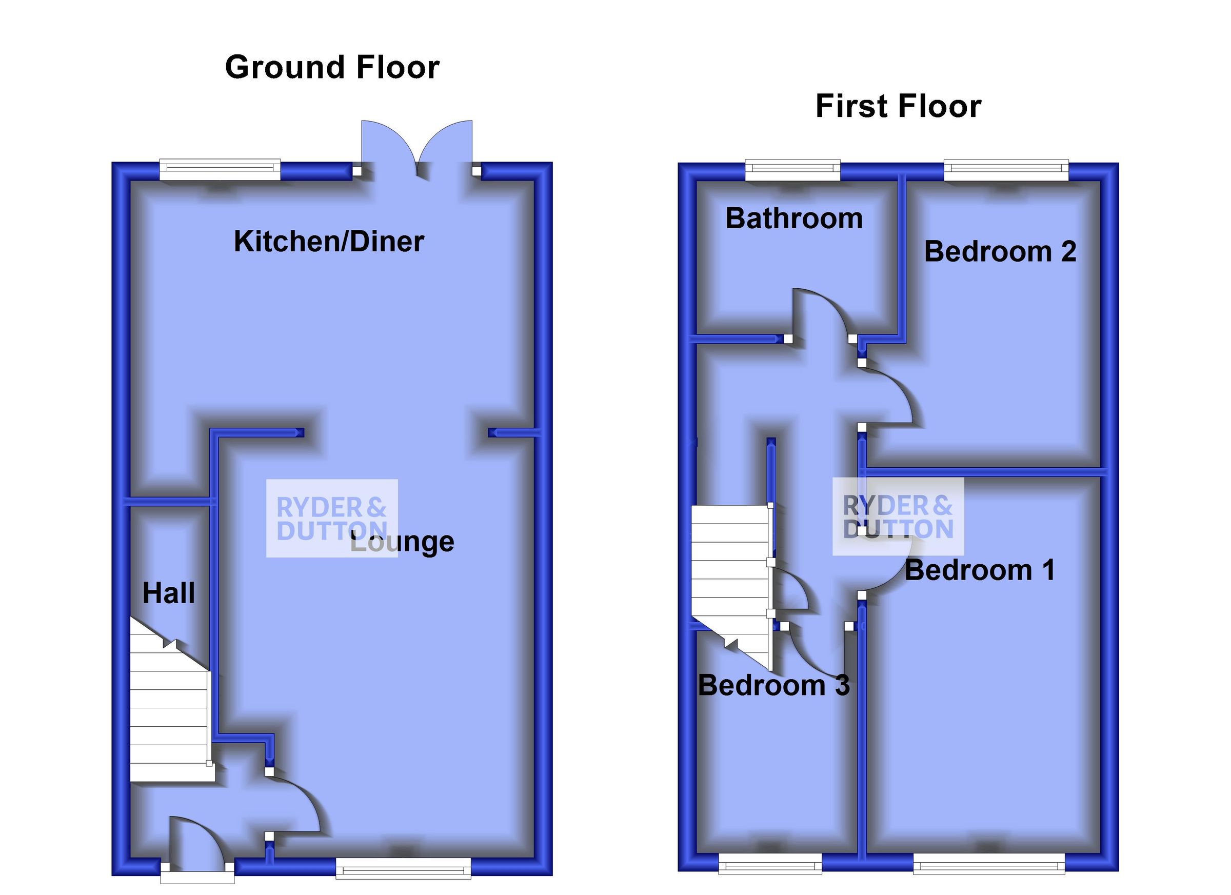 3 bed terraced house to rent in Danebank Mews, Denton, Manchester, Greater Manchester M34 Zoopla