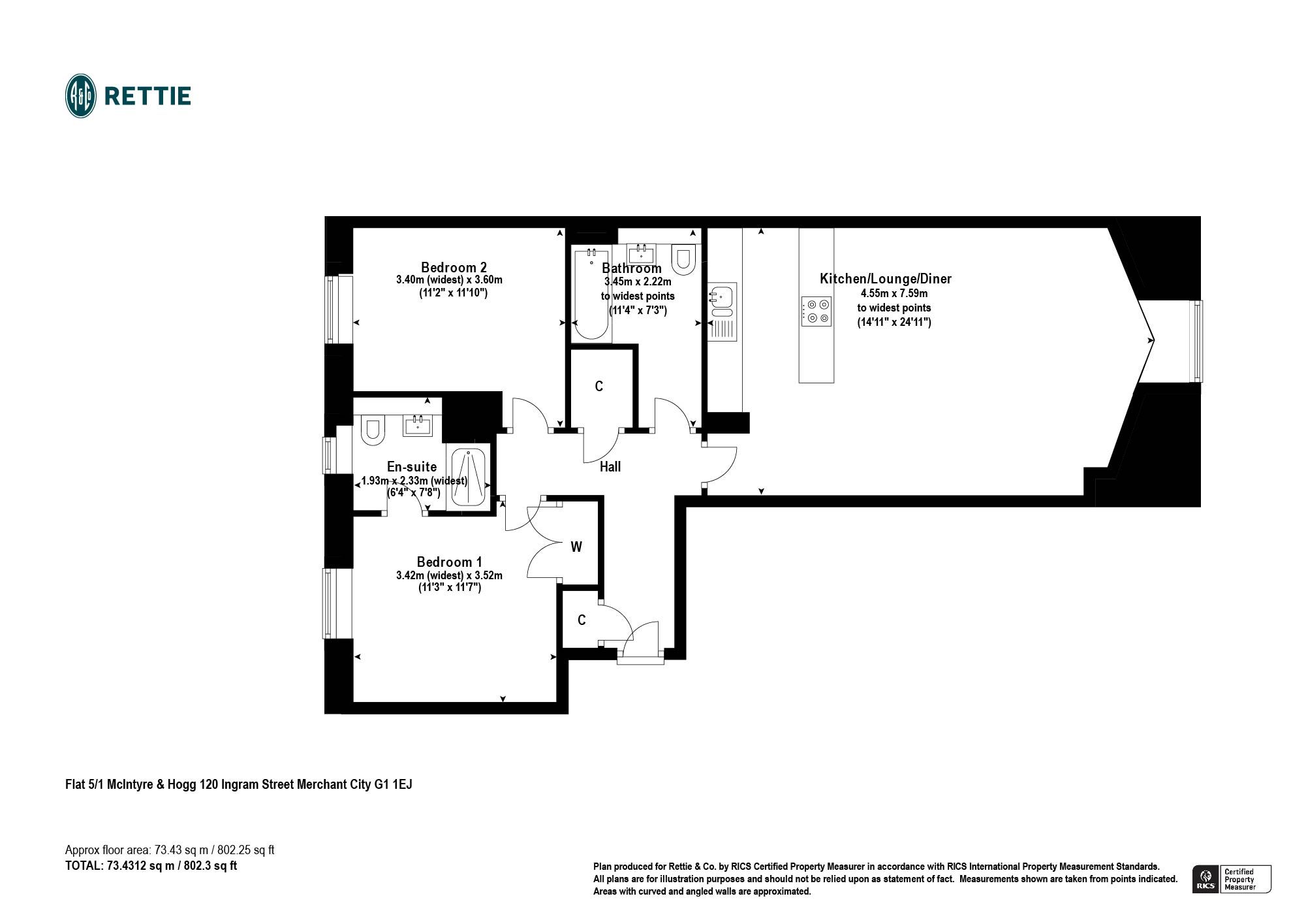 2 bed flat for sale in Ingram Street, Glasgow G1 Zoopla