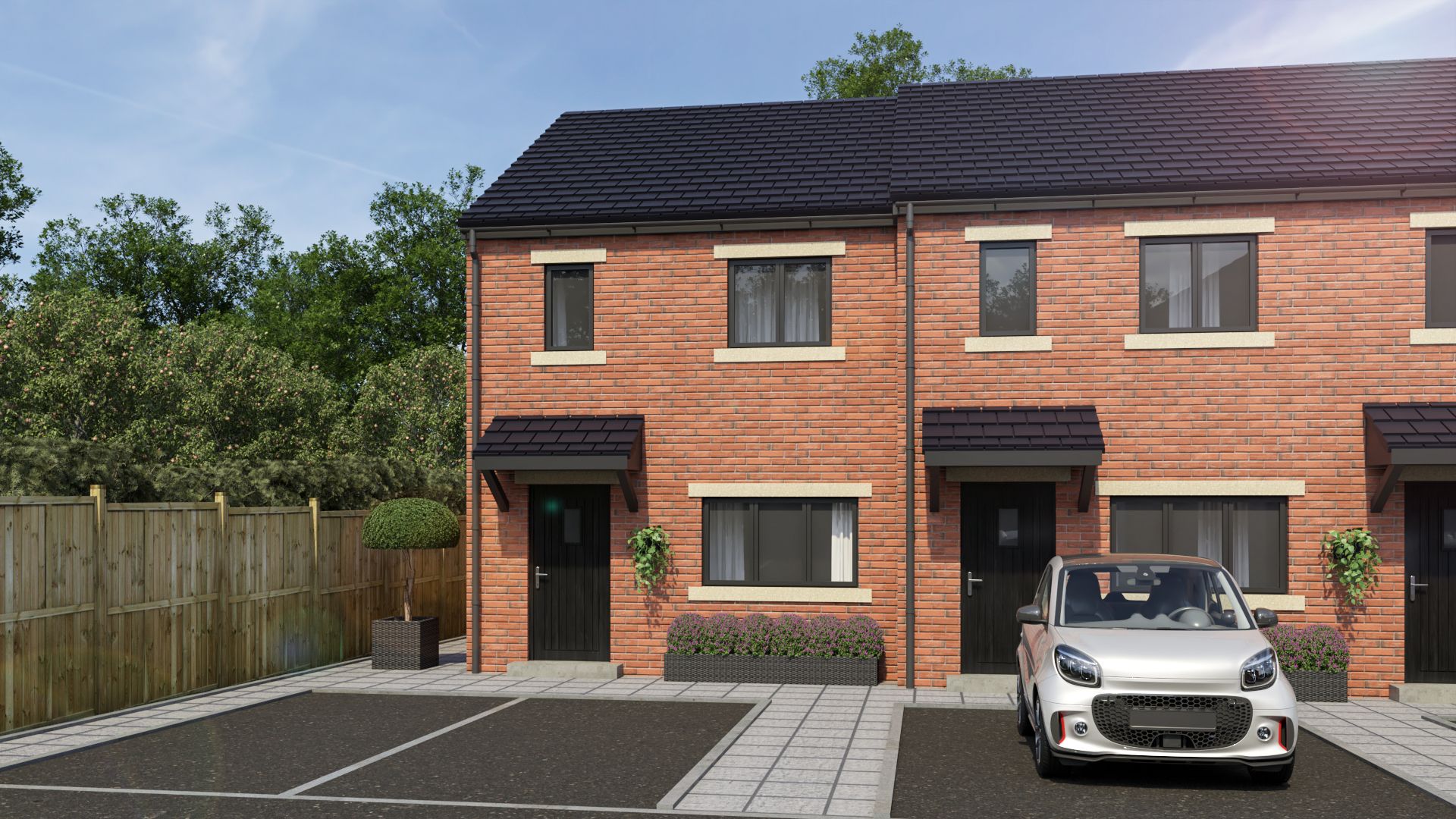 New home, 3 bed mews house for sale in Denfield Lane, Wheatley, Halifax