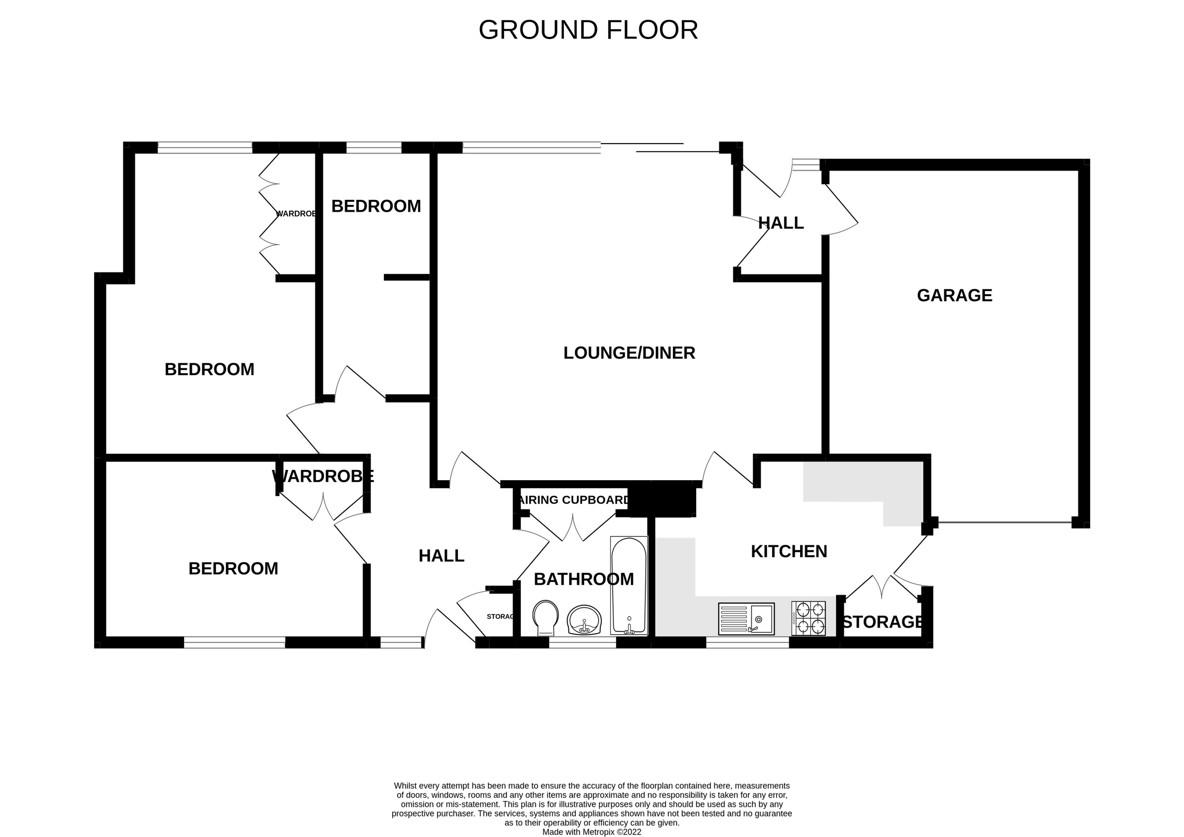 3 bed detached bungalow for sale in Station Road, Winterbourne Down