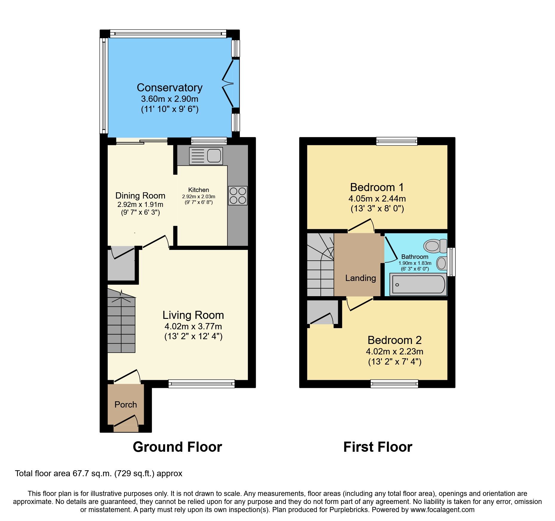 2 bed semidetached house for sale in Lower Dingle, Moorside OL1 Zoopla