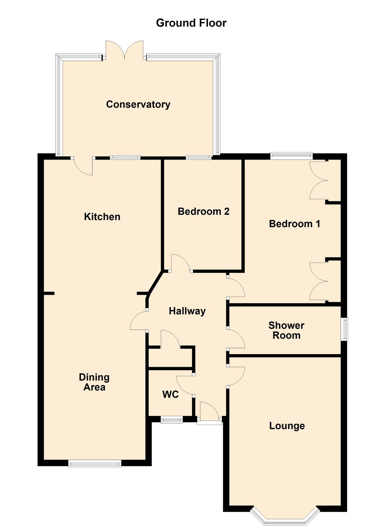 2 bed bungalow for sale in Nursery View, New Village Road, Cottingham