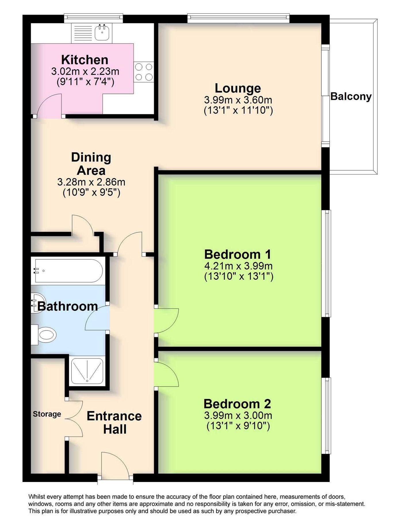 2 bed flat for sale in The Martlets, Rustington, Littlehampton, West