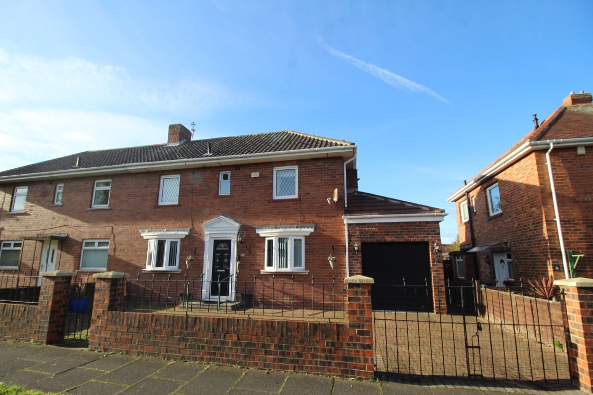 3 bed semidetached house for sale in Windermere Crescent, Jarrow NE32