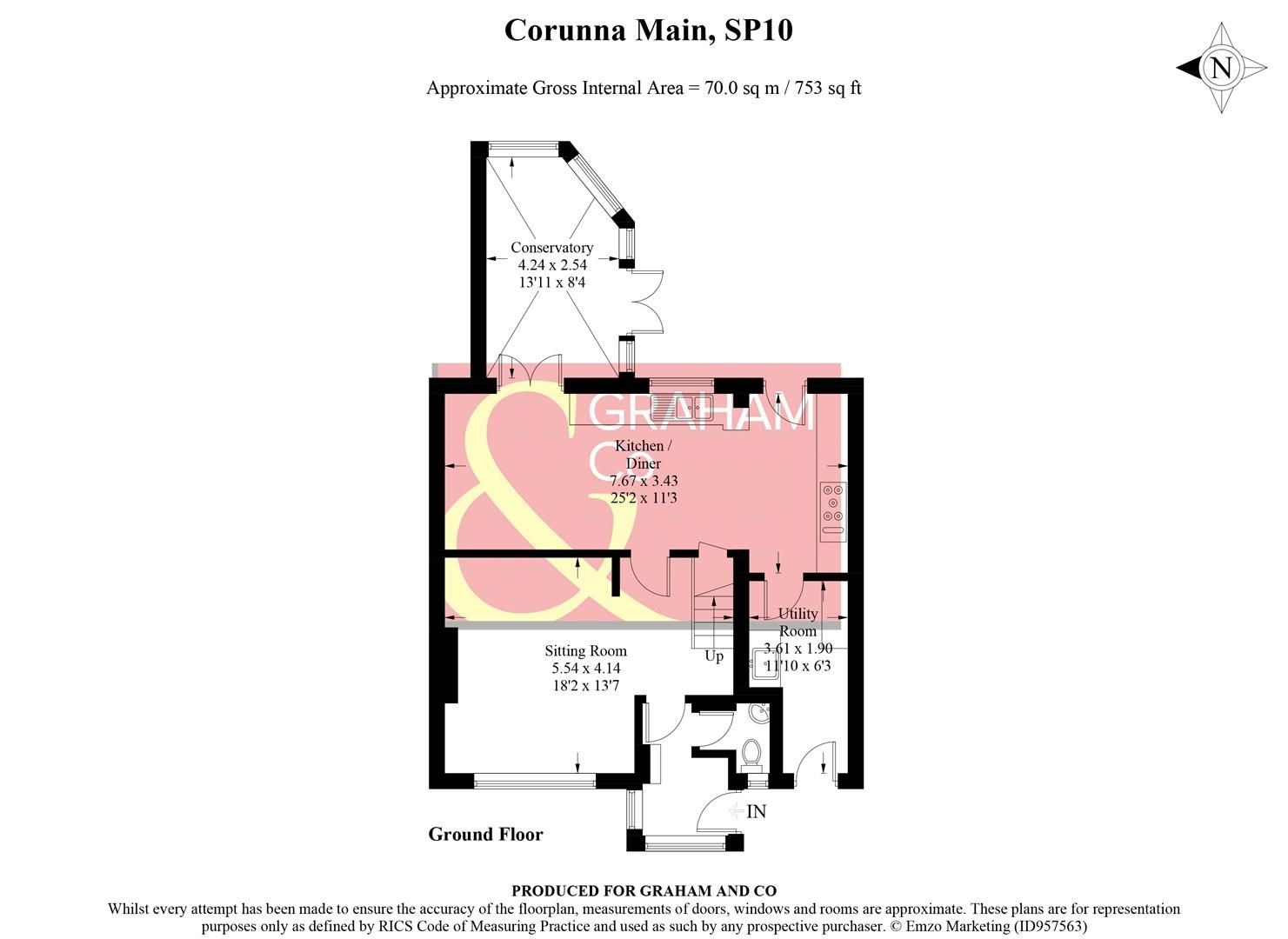 4 bed semidetached house for sale in Corunna Main, Andover SP10 Zoopla
