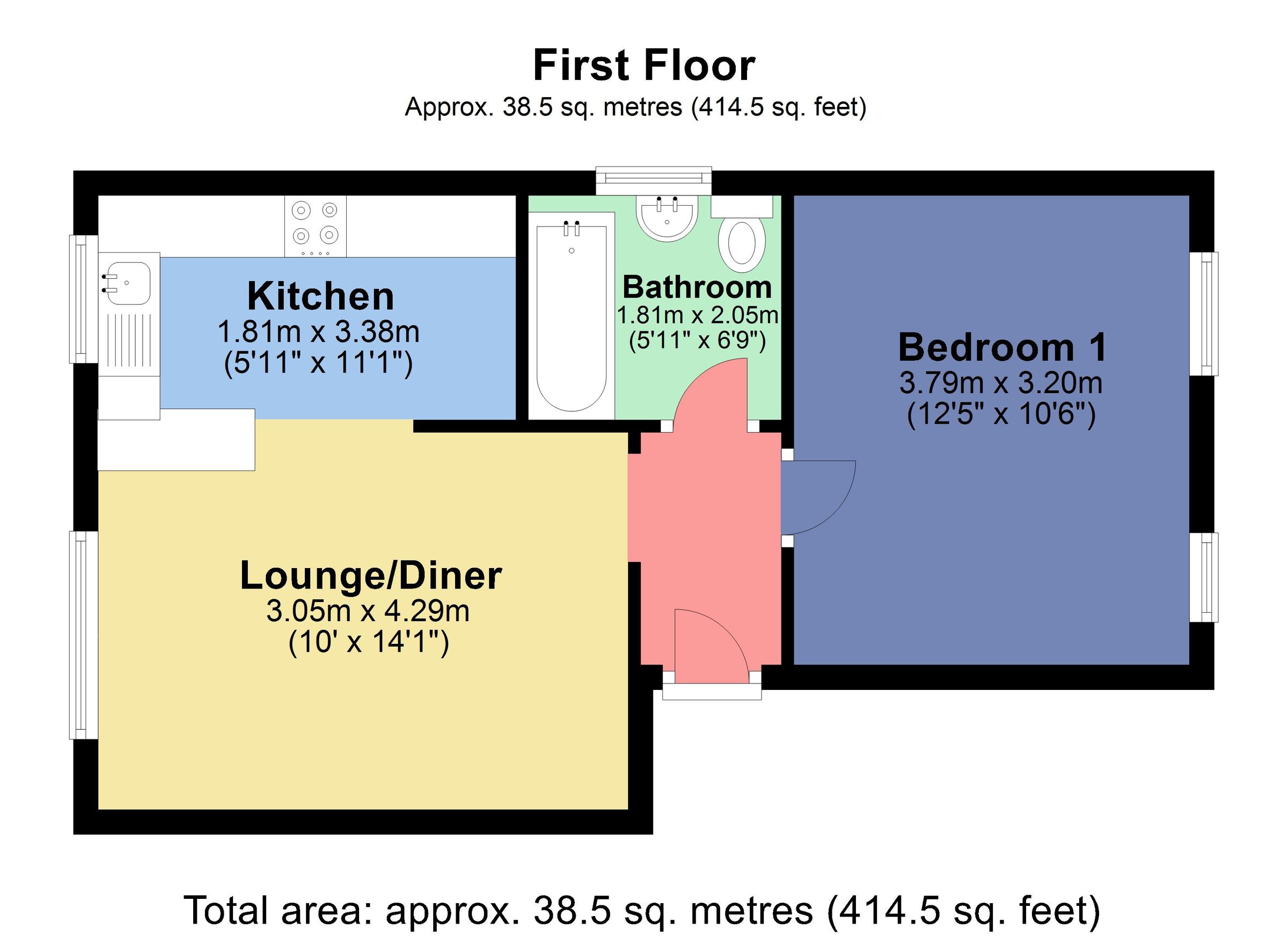1 bed flat for sale in Courtlands Close, Watford, Hertfordshire WD24 Zoopla