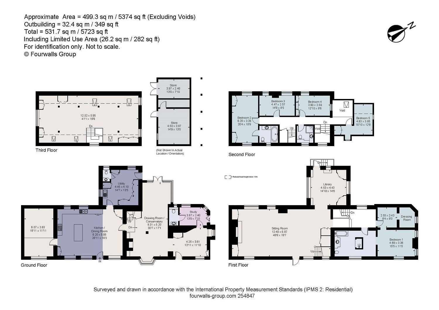 5 bed country house for sale in High Street, Wylye, Warminster