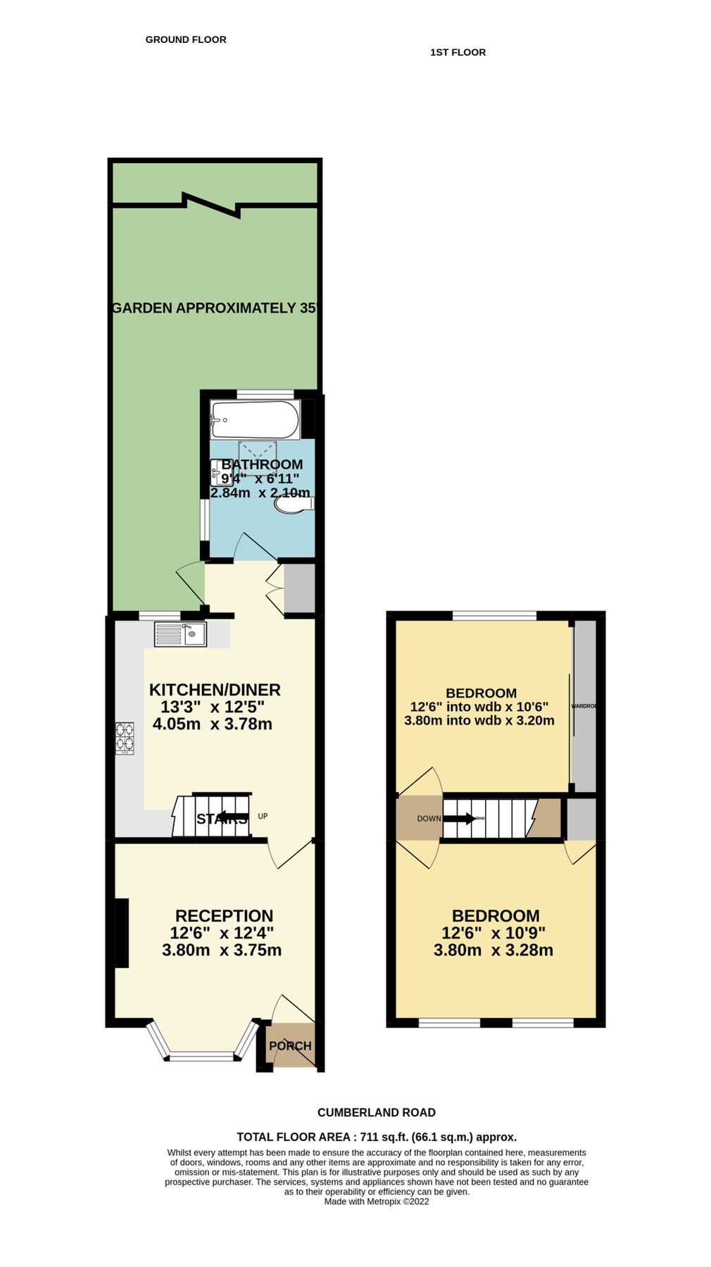 2 bed detached house for sale in Cumberland Road, London N22 Zoopla