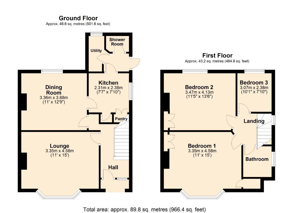 3 bed semidetached house for sale in Cranmere Avenue, Rushmere