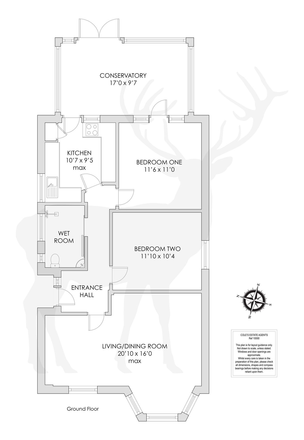 2 bed detached bungalow for sale in Linden Avenue, East Grinstead RH19