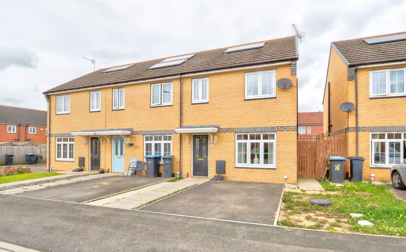 2 bed semidetached house to rent in Aidan Court, Middlesbrough TS5