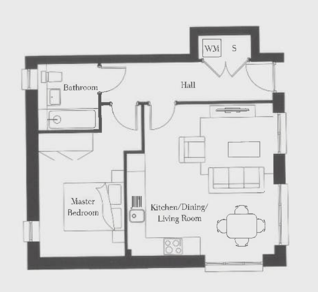 1 bed flat to rent in Sinclair Road, London W14 Zoopla