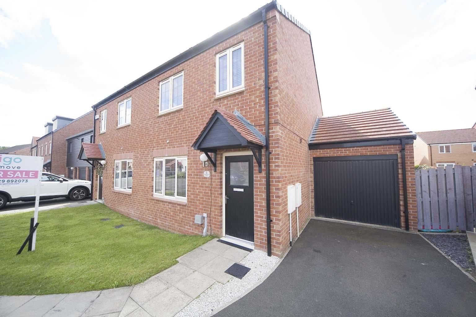 3 bed semidetached house for sale in Jasmine Close, Hartlepool TS26