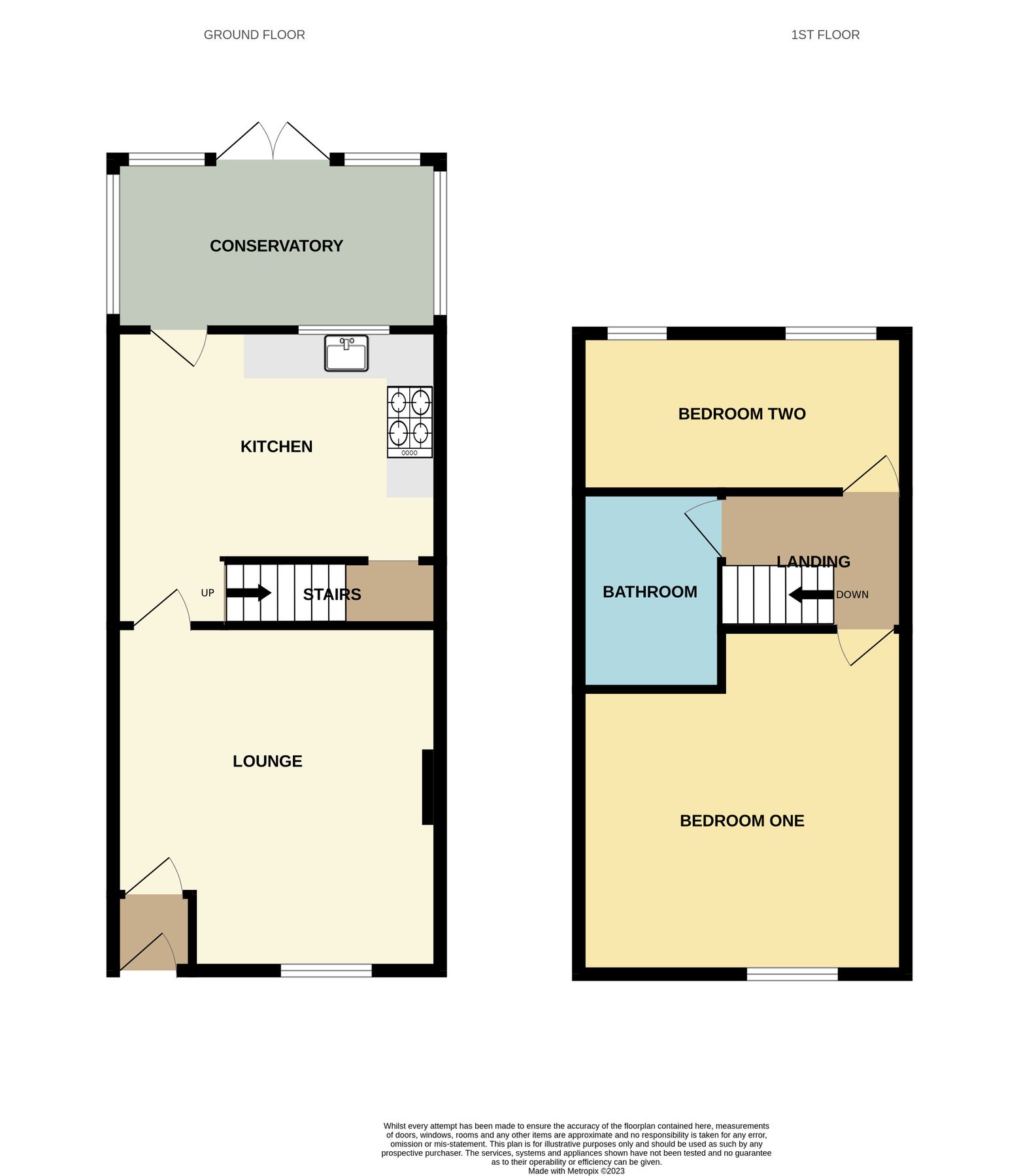 2 bed terraced house to rent in Bolton Road West, Ramsbottom, Bury