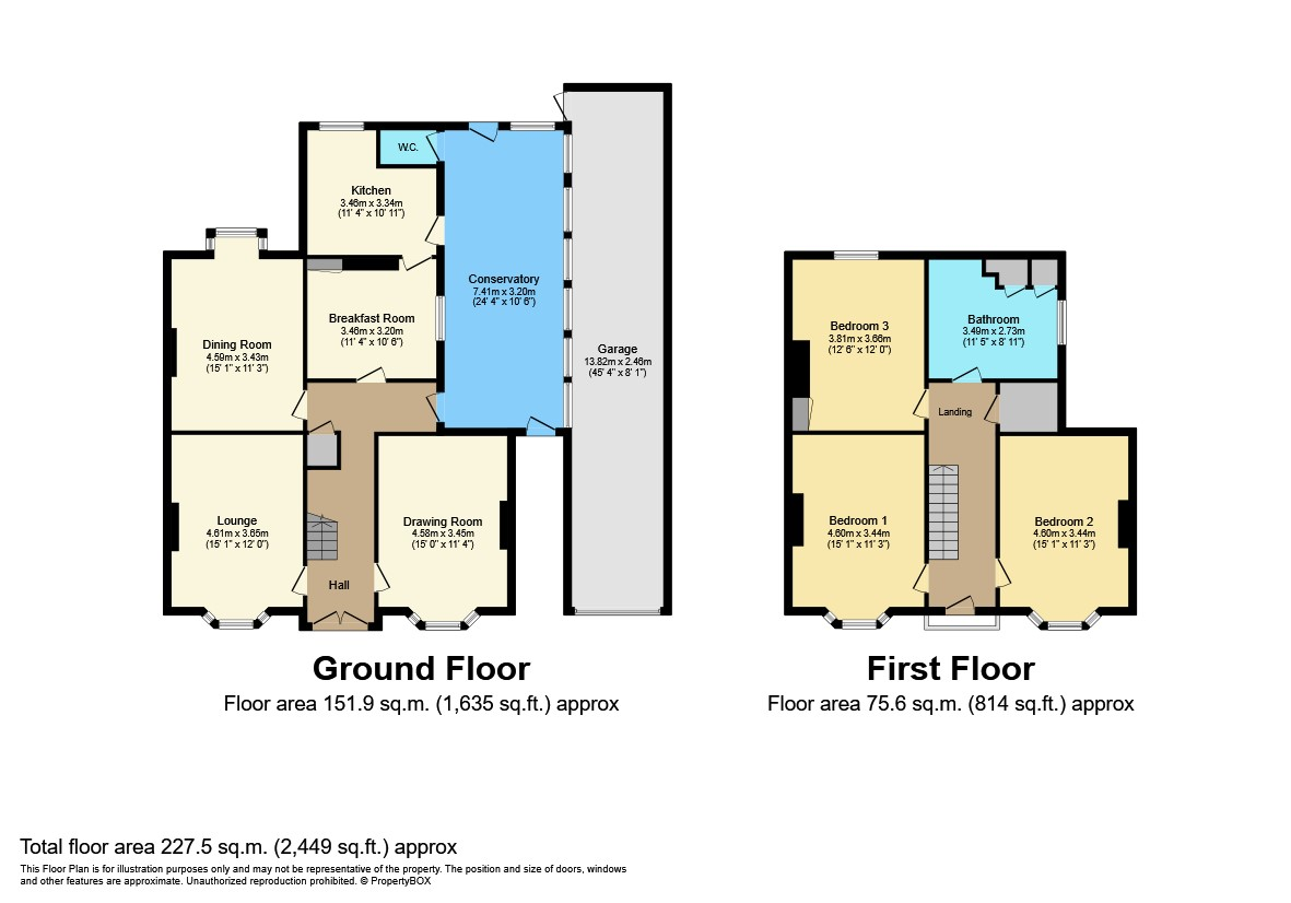 3 bed detached house for sale in Elm High Road, Wisbech, Cambs PE14