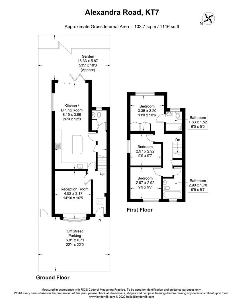 3 bed end terrace house for sale in Alexandra Road, Thames Ditton KT7